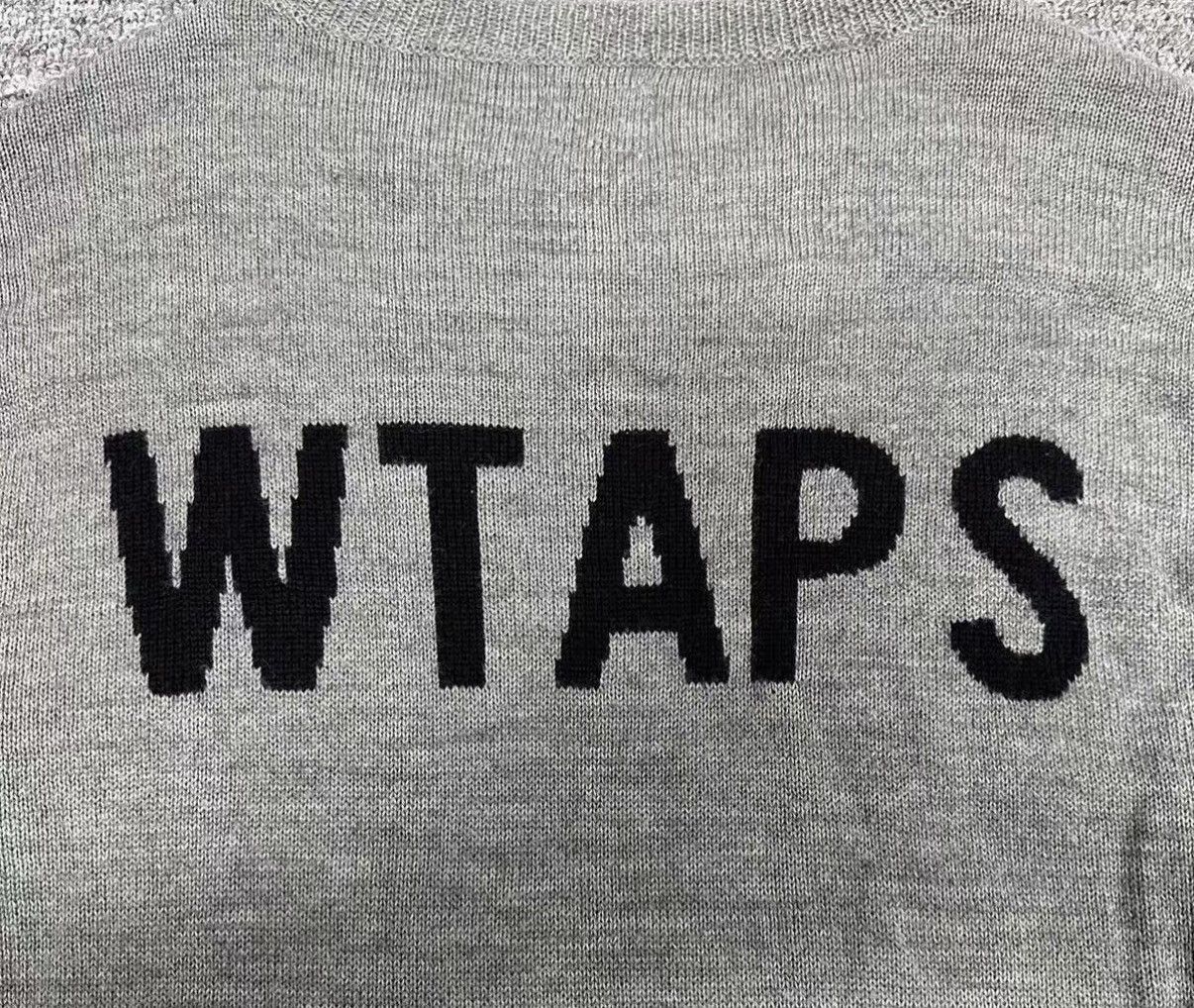Wtaps WTAPS Logo Print Crew Neck Sweater J16 Size US XS / EU 42 / 0 - 7 Thumbnail