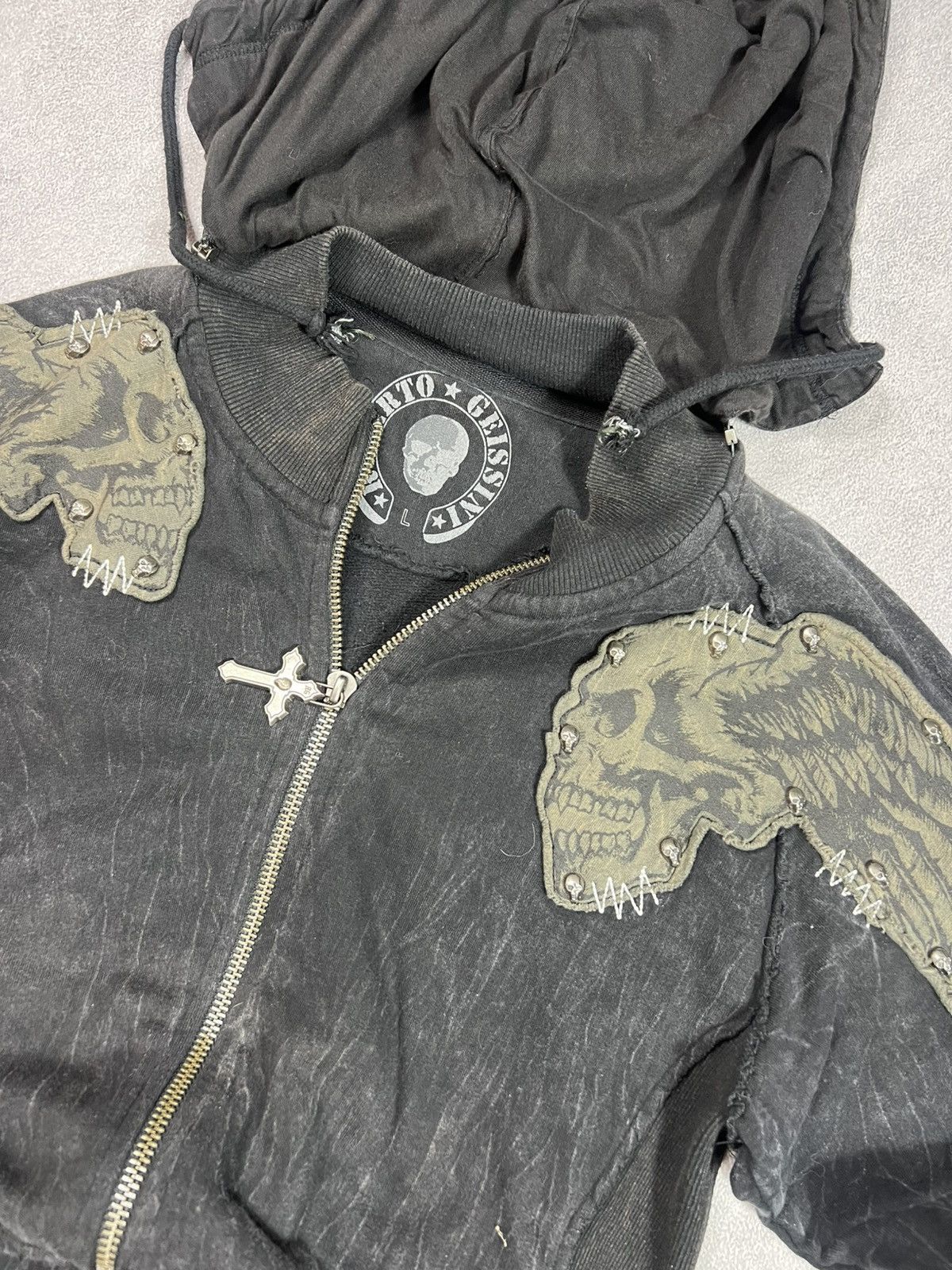 If Six Was Nine 🖤VTG CRAZY🔥 AFFLICTION RICK OWENS HYSTERIC GLAMOUR STYLE JAC Size US L / EU 52-54 / 3 - 9 Thumbnail