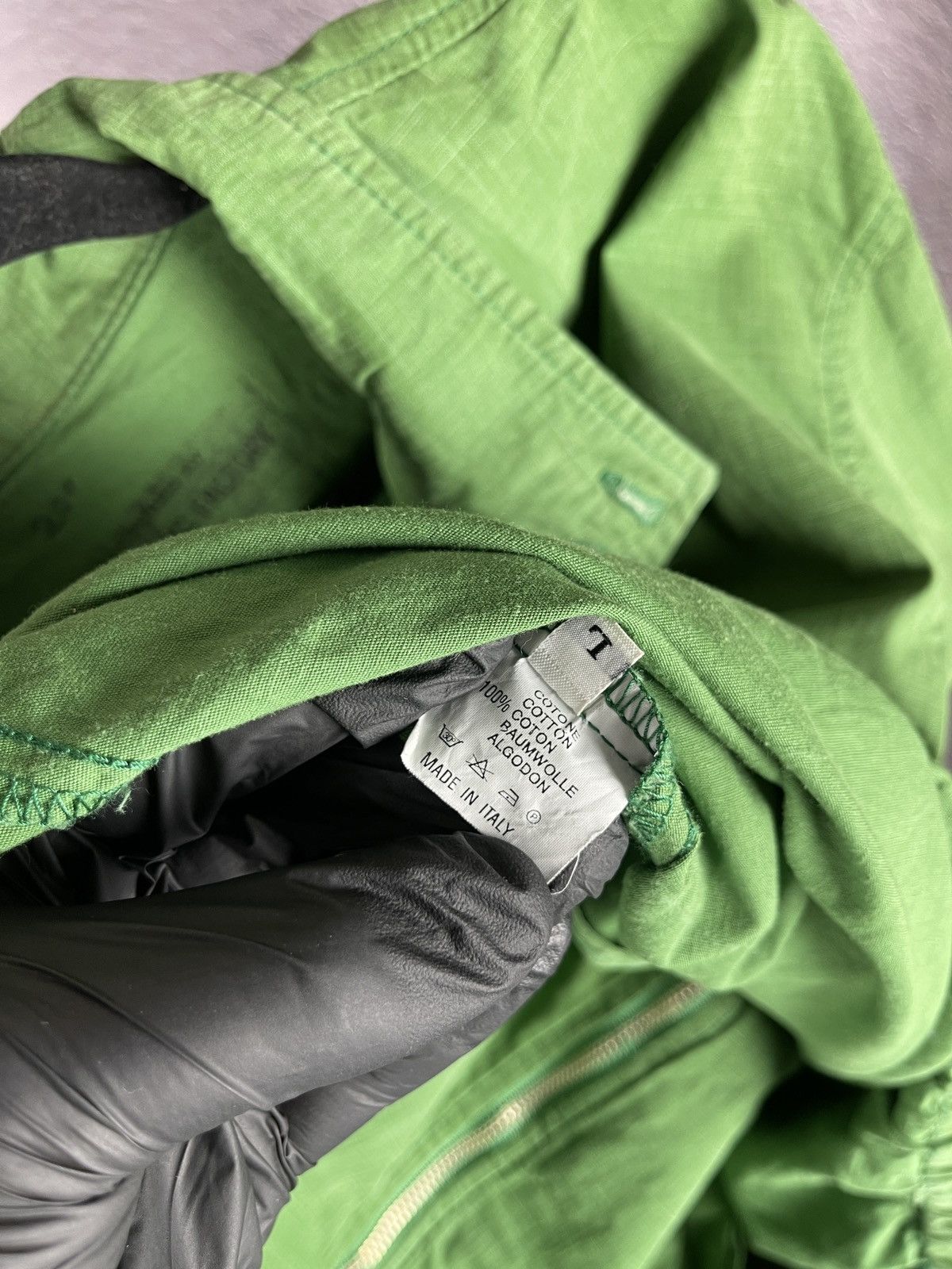 Diesel Diesel vintage made in Italy green yellow bomber jacket Size US L / EU 52-54 / 3 - 14 Thumbnail