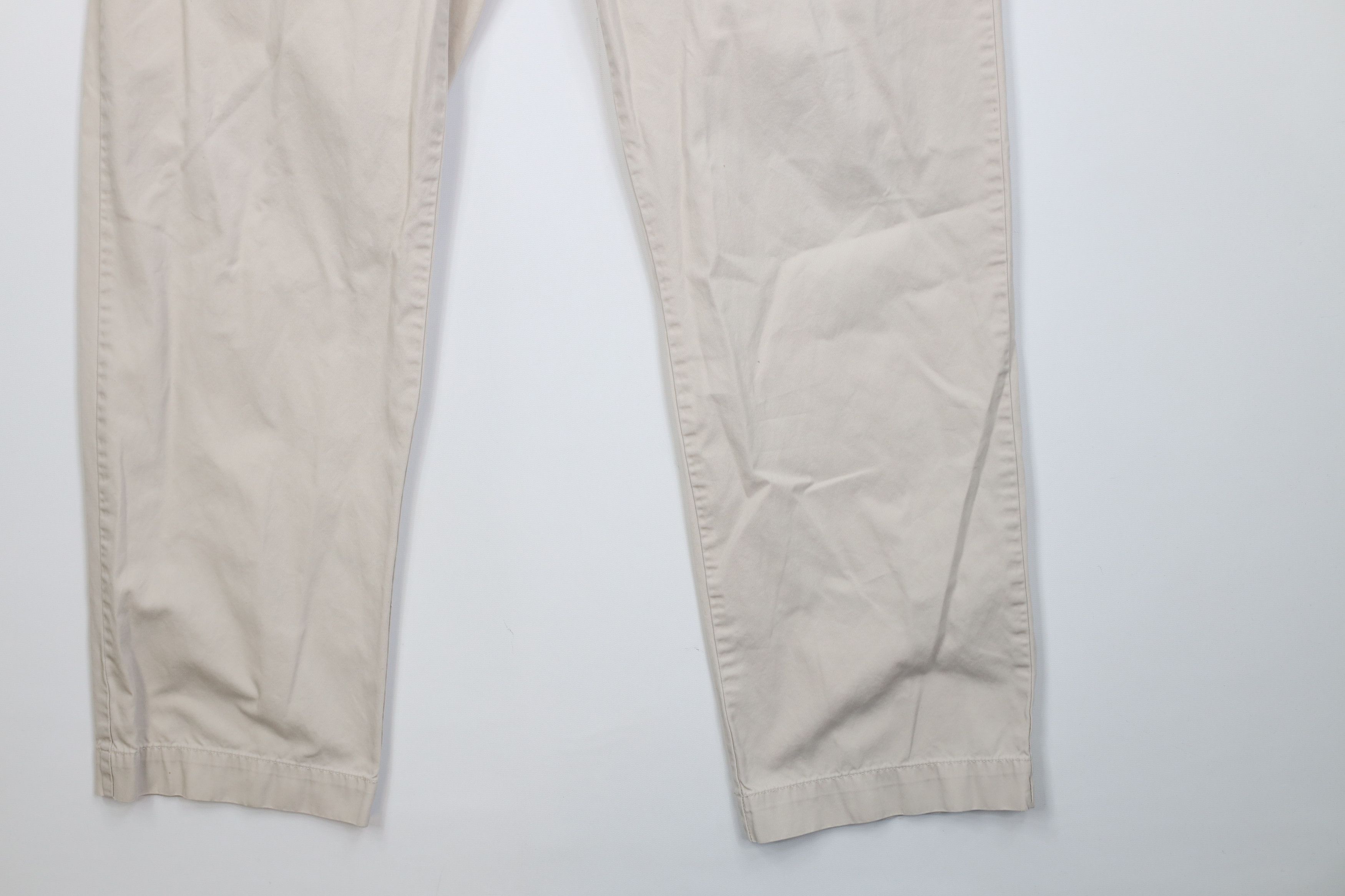 Ralph Lauren Vintage 90s Ralph Lauren Prospect Wide Leg Chino Pants Stone Size US 38 / EU 54 - 5 Thumbnail