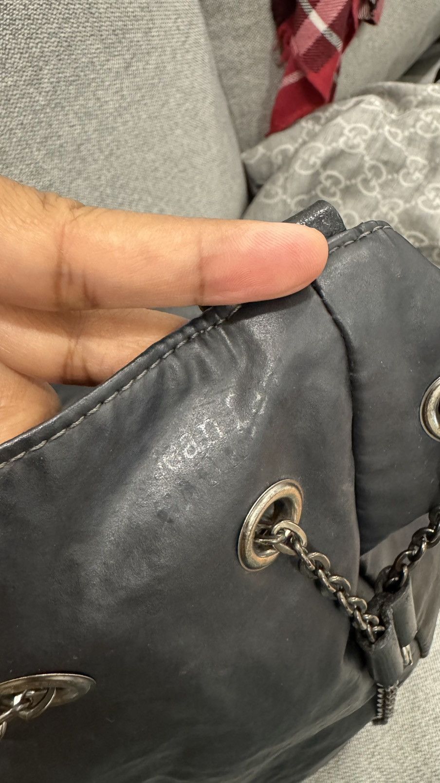 Jean Paul Gaultier Rare🔥 Jean Paul Gaultier Homme Crossbody Drawstring Bag Size ONE SIZE - 12 Thumbnail