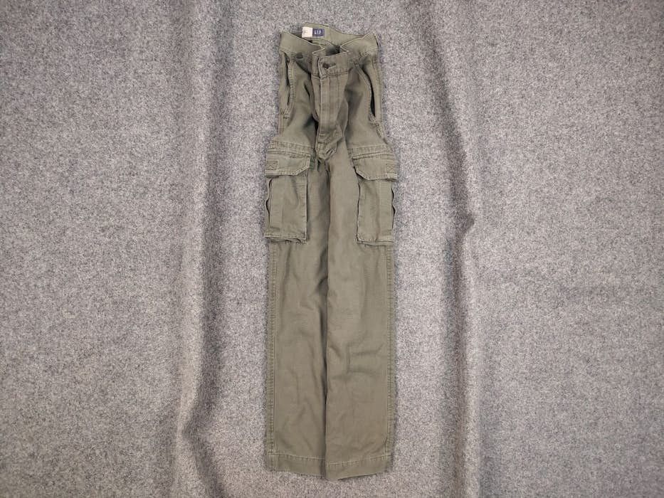 If Six Was Nine Vtg Gap hysteric glamour style Faded Canvas Cargo Pants Hype Size US 31 - 1 Thumbnail