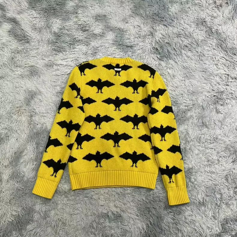 Gucci Gucci Bat print sweater Size US M / EU 48-50 / 2 - 2 Thumbnail