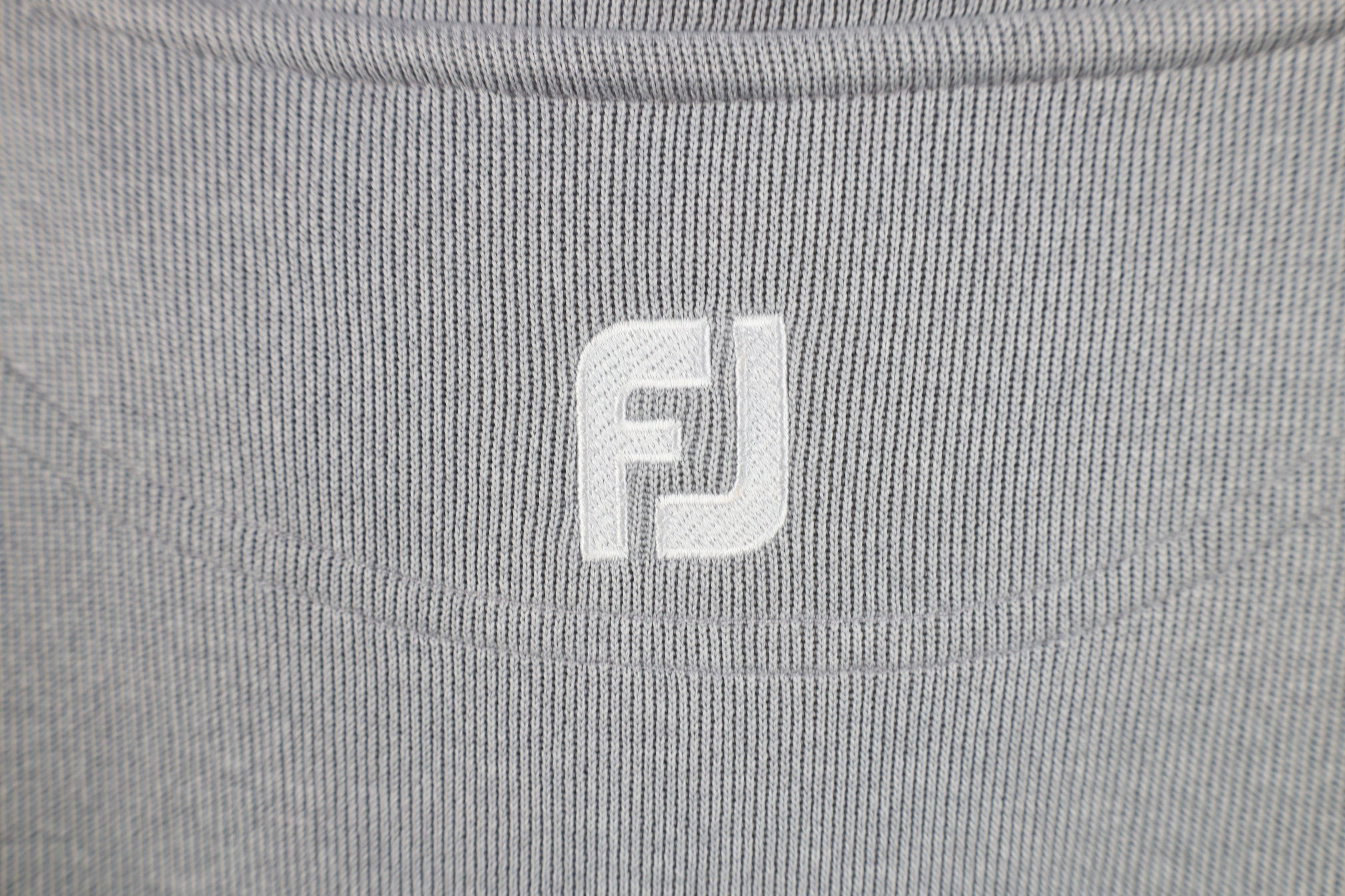 Footjoy FootJoy Logo Ribbed Knit Half Zip Golfing Golf Sweater Vest Size US XL / EU 56 / 4 - 11 Thumbnail