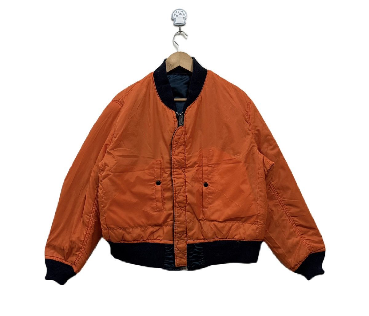 Alpha Industries Vintage Corinth MFG Ma1 Bomber Jacket Reversible Size US XL / EU 56 / 4 - 2 Thumbnail