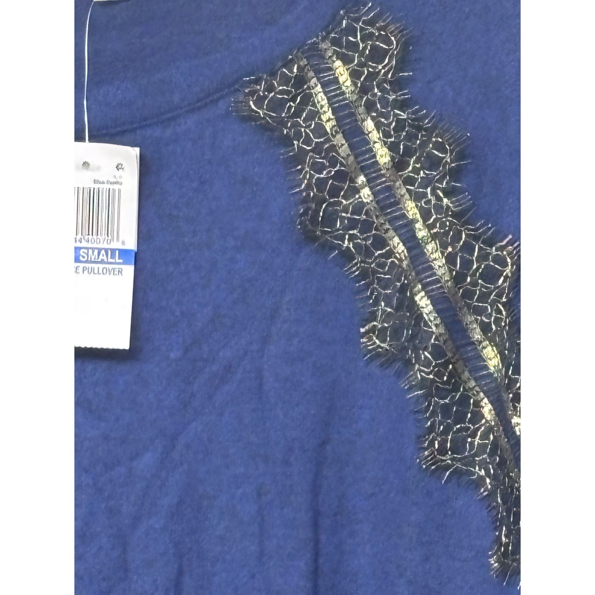 Other Ultra Flirt Junior’s Embellished Reglan Pullover Sweater, Bl Size S / US 4 / IT 40 - 5 Thumbnail