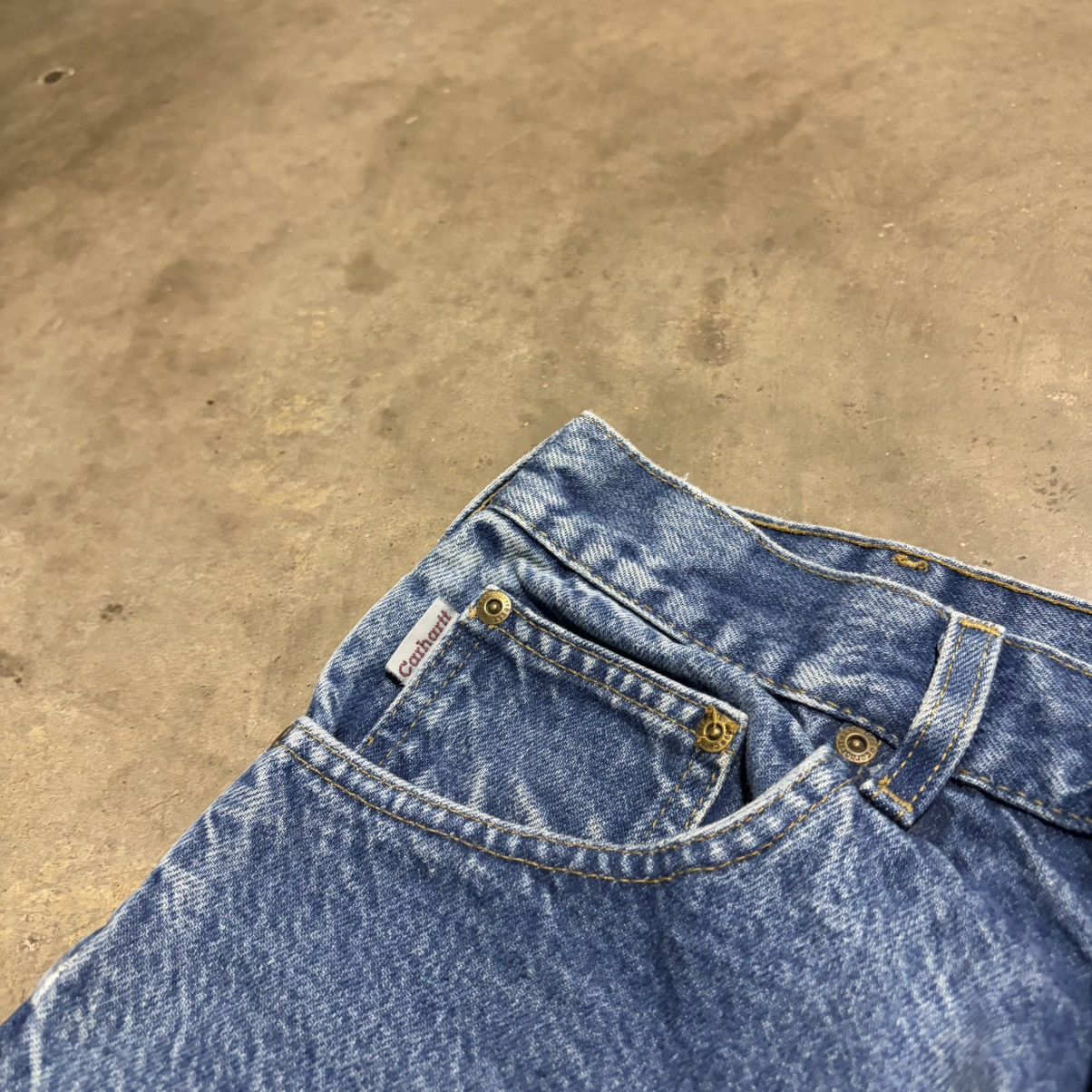 Carhartt Vintage Carhartt Relaxed Fit Denim Jeans Faded Washed Work Size US 33 - 4 Thumbnail