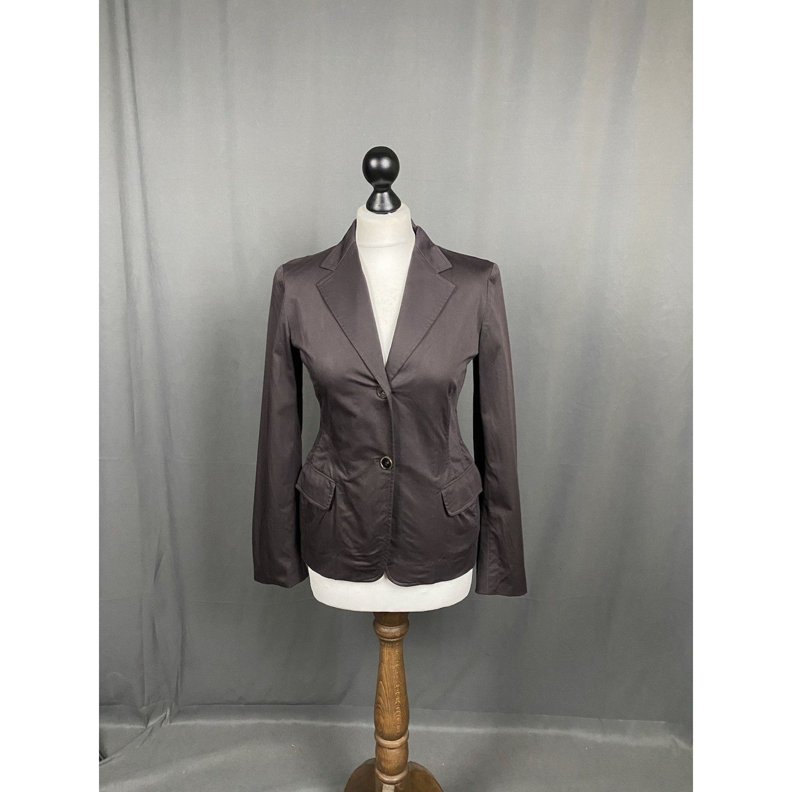 Jil Sander Jil Sander Women's Brown Classic Blazer Sportcoat Jacket Siz Size XS / US 0-2 / IT 36-38 - 3 Thumbnail