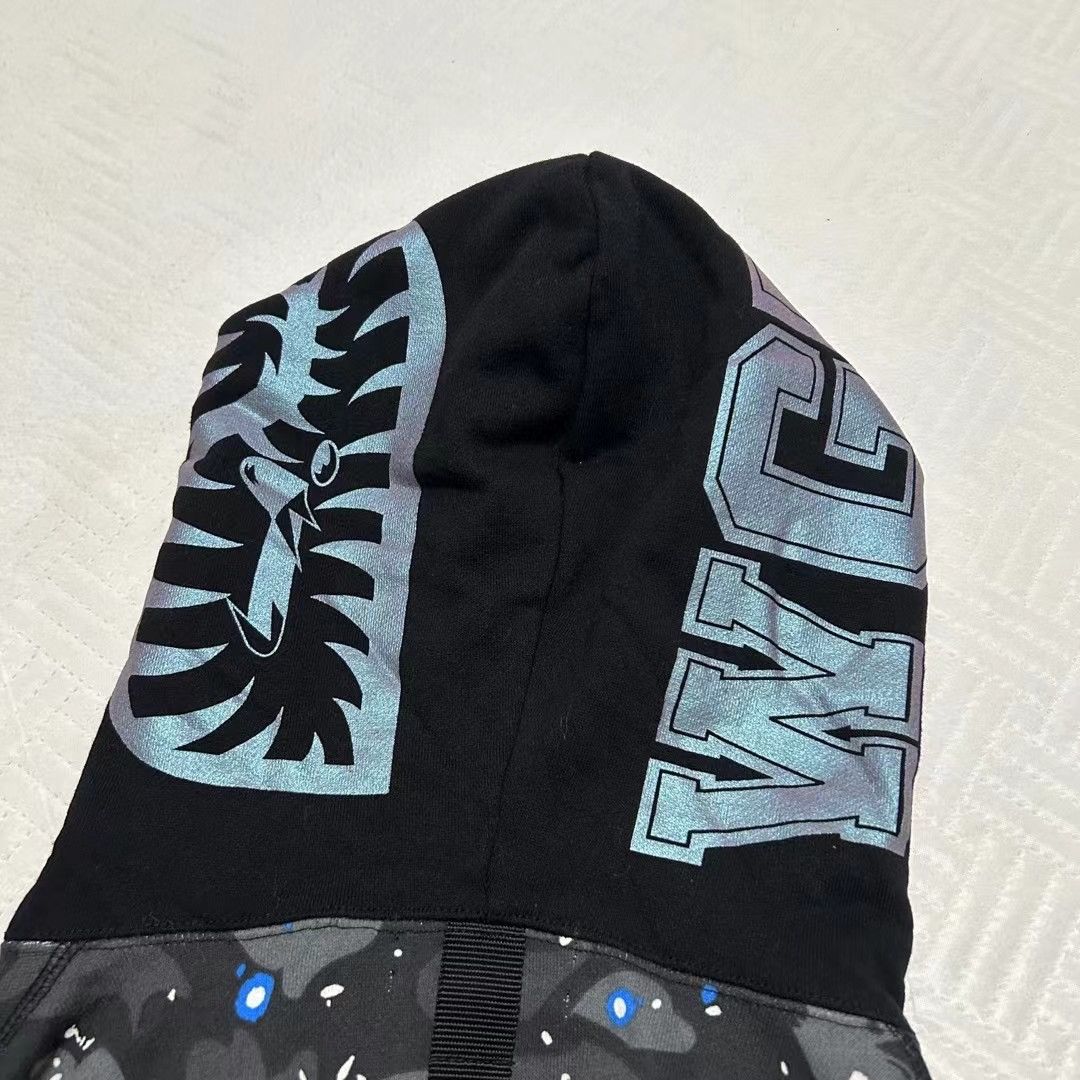 Bape COLOR CAMO SHARK FULL ZIP HOODIE Size US XL / EU 56 / 4 - 8 Thumbnail