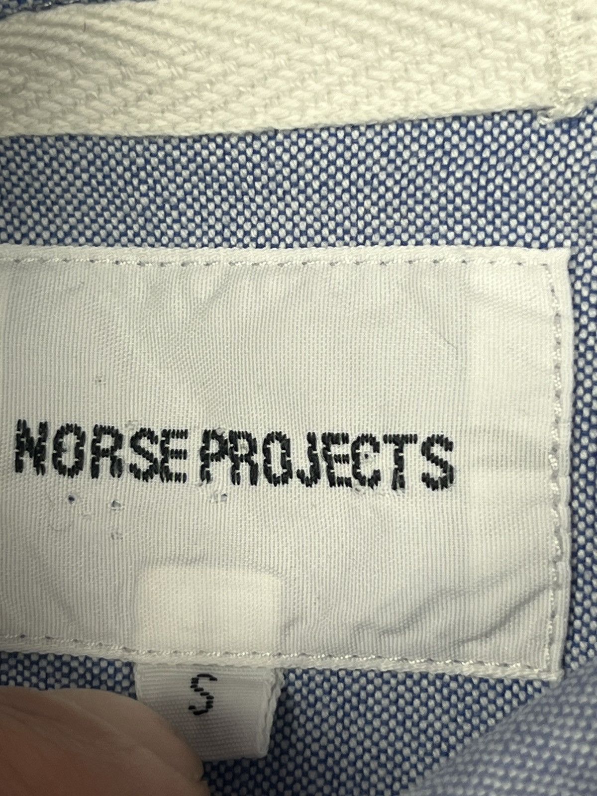 Norse Projects Norse Project Anton Oxford light blue shirt Size US S / EU 44-46 / 1 - 4 Thumbnail