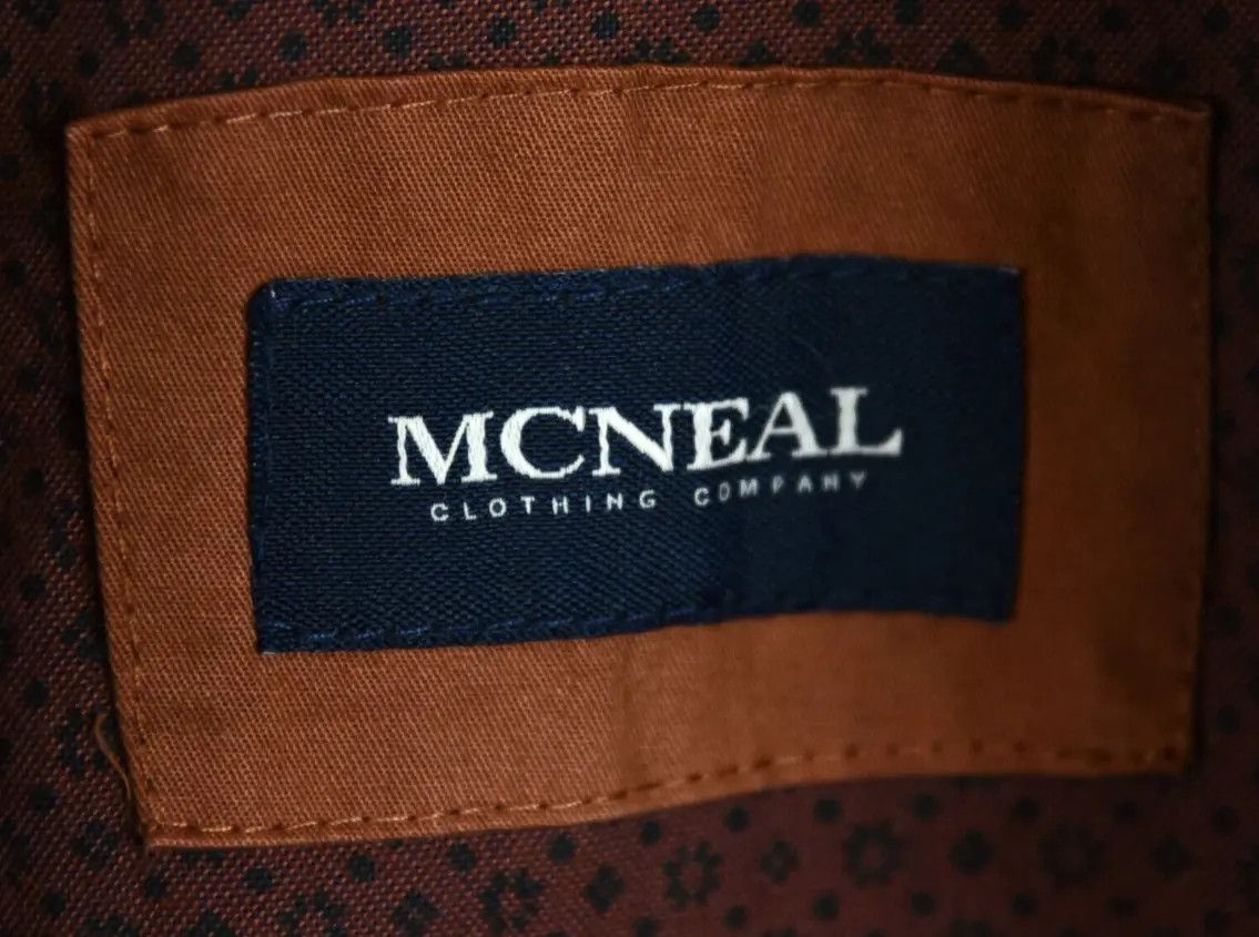 Designer MCNEAL Bomber L Jacket 100% Cotton Field Coat Army Combat Size US L / EU 52-54 / 3 - 5 Thumbnail