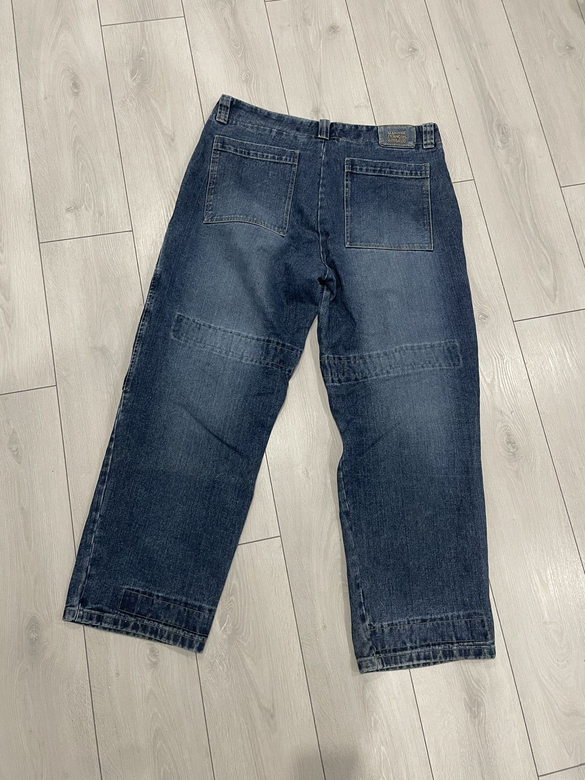 CLOSED × Marithe + Francois Girbaud 90s CARGO DENIM PANTS Y2K Marithe Francois Girbaud Jeans OLD Size US 40 / EU 56 - 5 Thumbnail