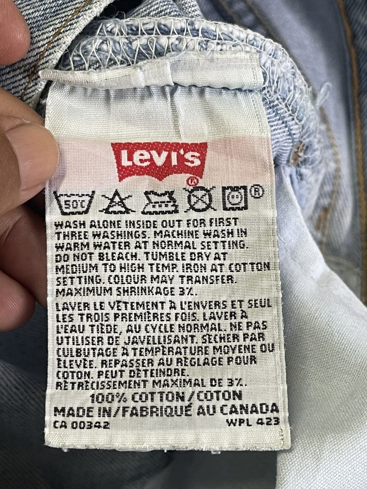 Levi's Vintage Levis 501 Size US 36 / EU 52 - 5 Thumbnail