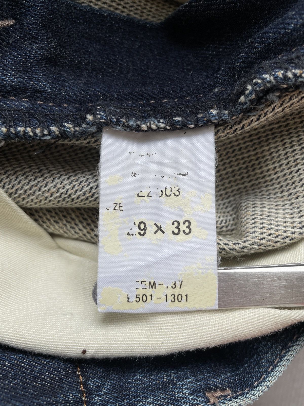Edwin × Japanese Brand × Vintage Vintage Edwin E-Funtion Jeans (LG129) Size US 28 / EU 44 - 15 Thumbnail