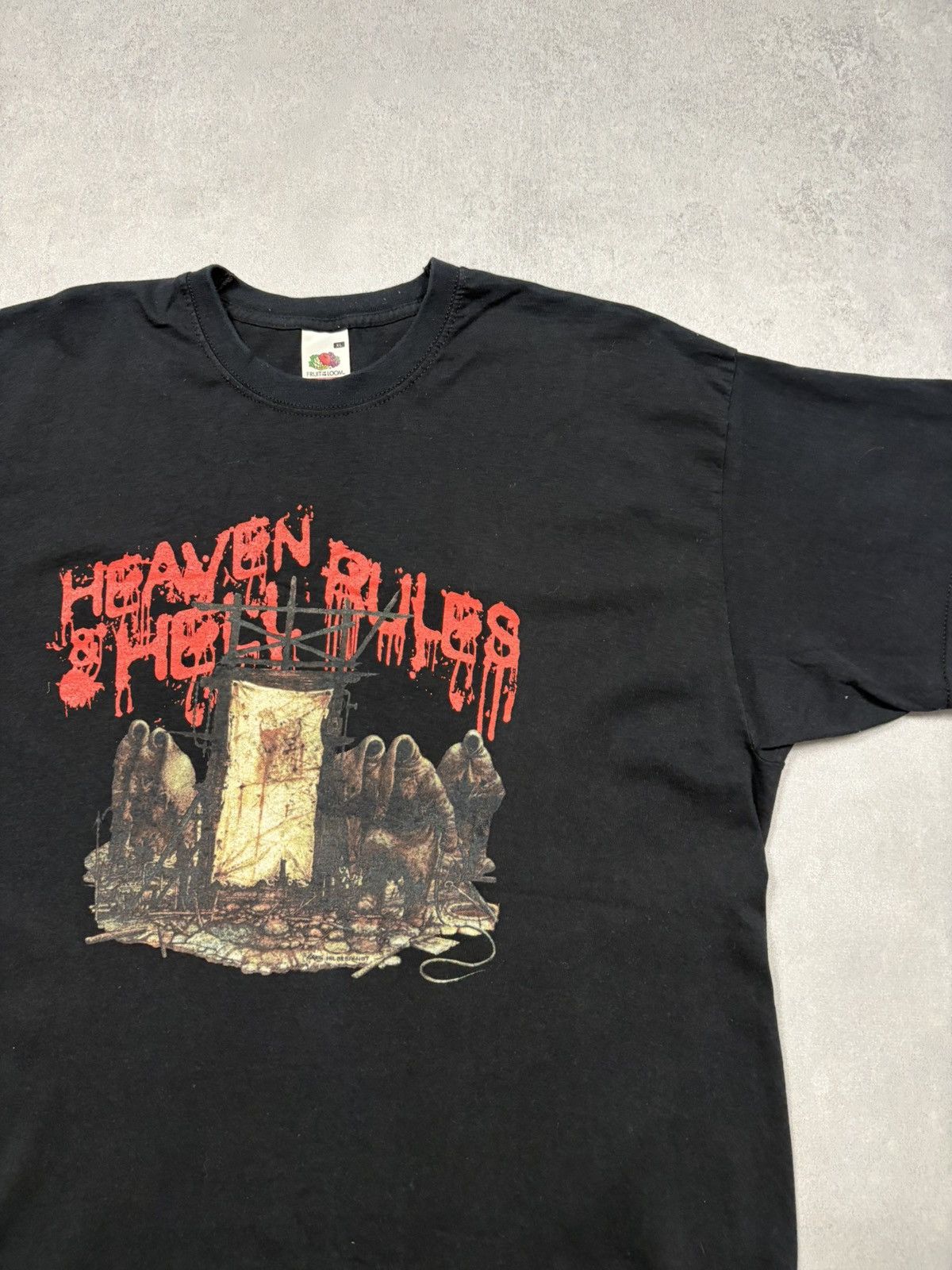 Band Tees Heaven & Hell Rules UK Tour 2007 Vintage Band T Shirt Rock Size US XL / EU 56 / 4 - 3 Thumbnail