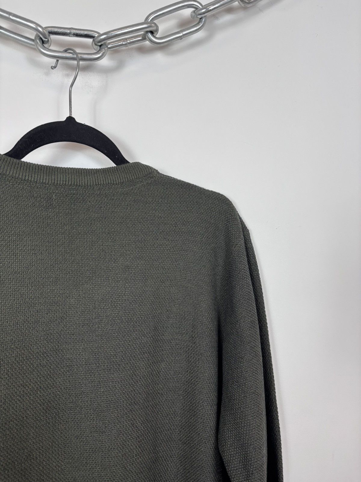 Avirex Avirex Men’s Khaki Green V-Neck Sweater Pullover Military Size US XL / EU 56 / 4 - 18 Thumbnail