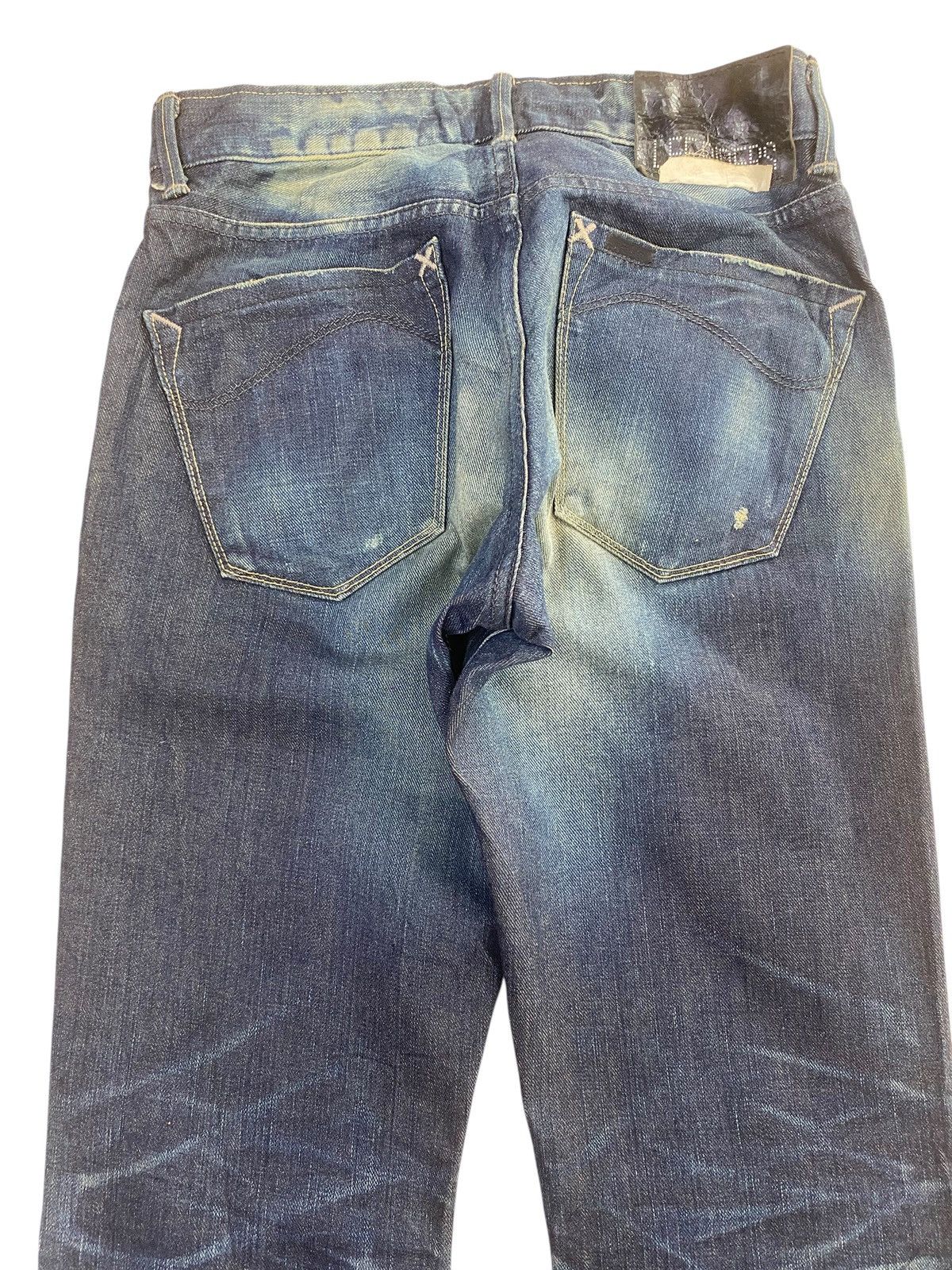 Japanese Brand Japanese Brand Light Faded Wash Style Straight Cut Jeans Size US 28 / EU 44 - 4 Thumbnail