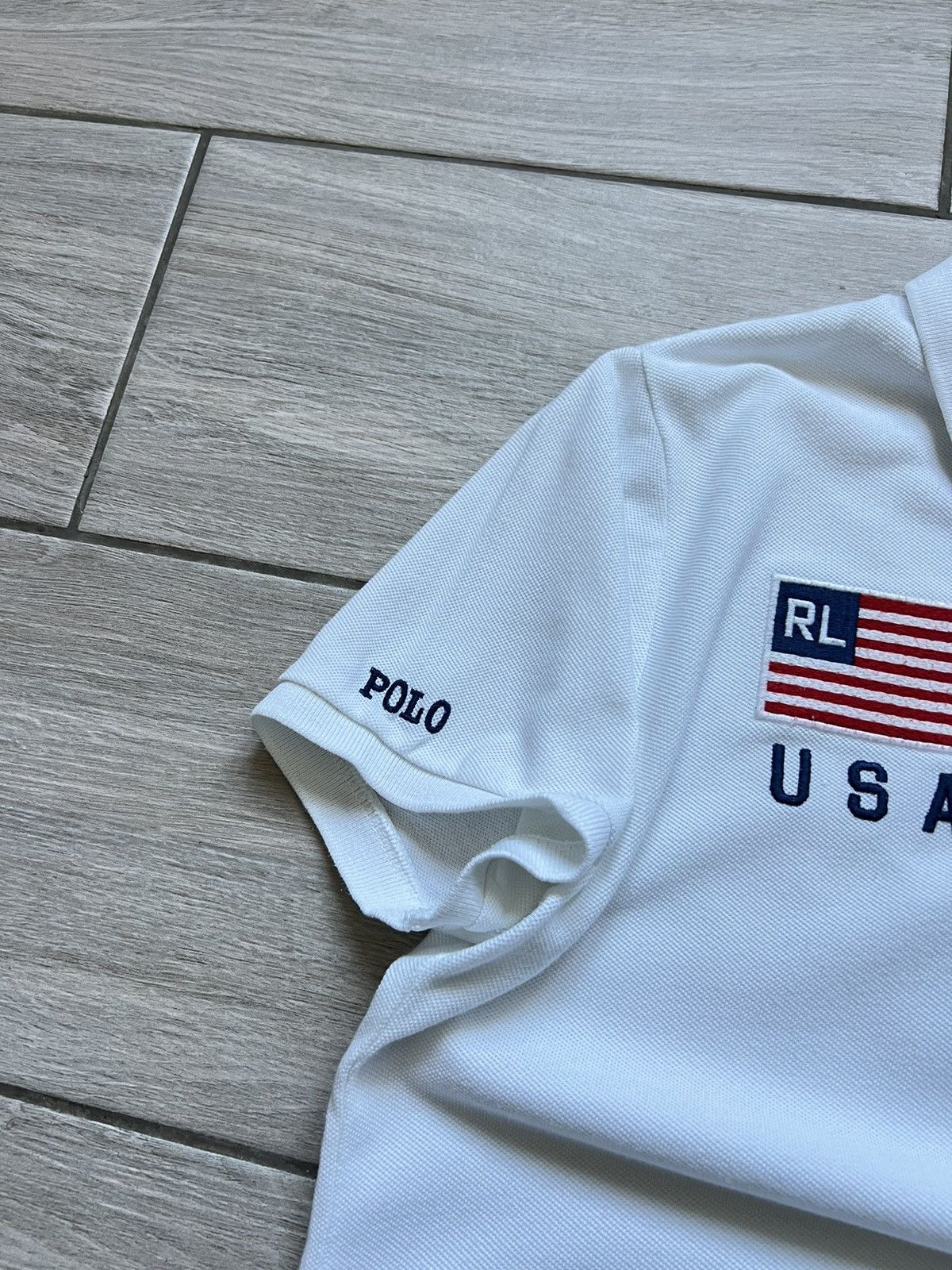 Ralph Lauren 🇺🇸 USA 90S Vintage Polo Ralph Lauren Rugby T-Shirt L Women Size US S / EU 44-46 / 1 - 7 Thumbnail