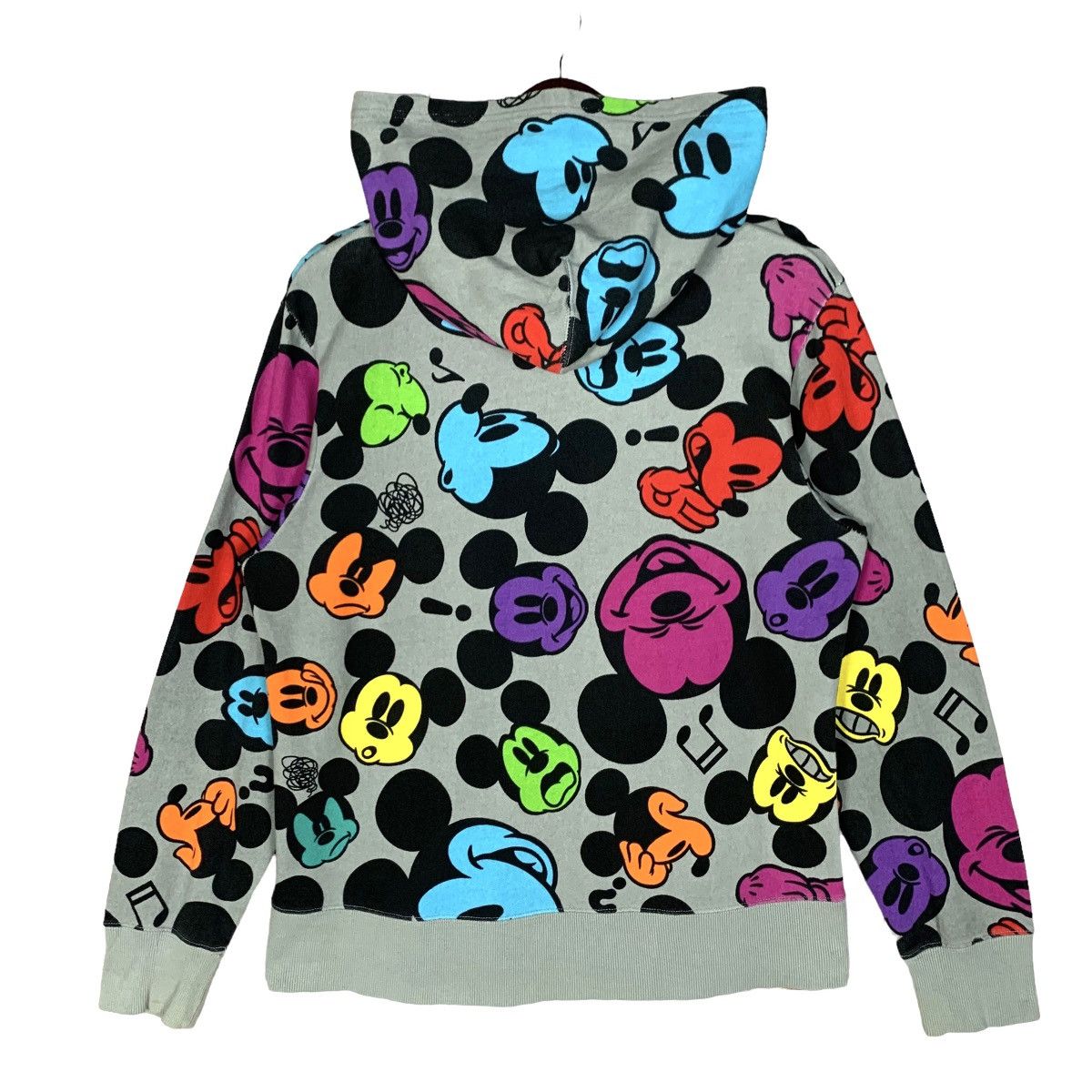 Cartoon Network Disney Tokyo Resort Mickey Multicolor Full Print Zip Hoodie Size US M / EU 48-50 / 2 - 7 Thumbnail