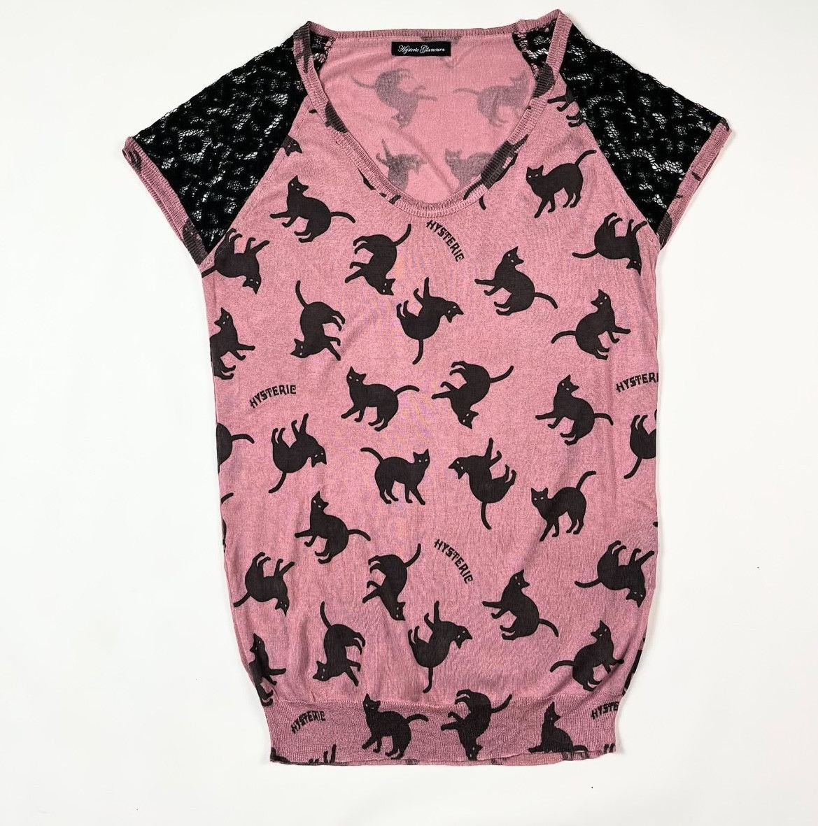 Hysteric Glamour 2000s Hysteric Glamour Cat Sillhouttes Sleeves y2k Lgb Size US XS / EU 42 / 0 - 1 Thumbnail