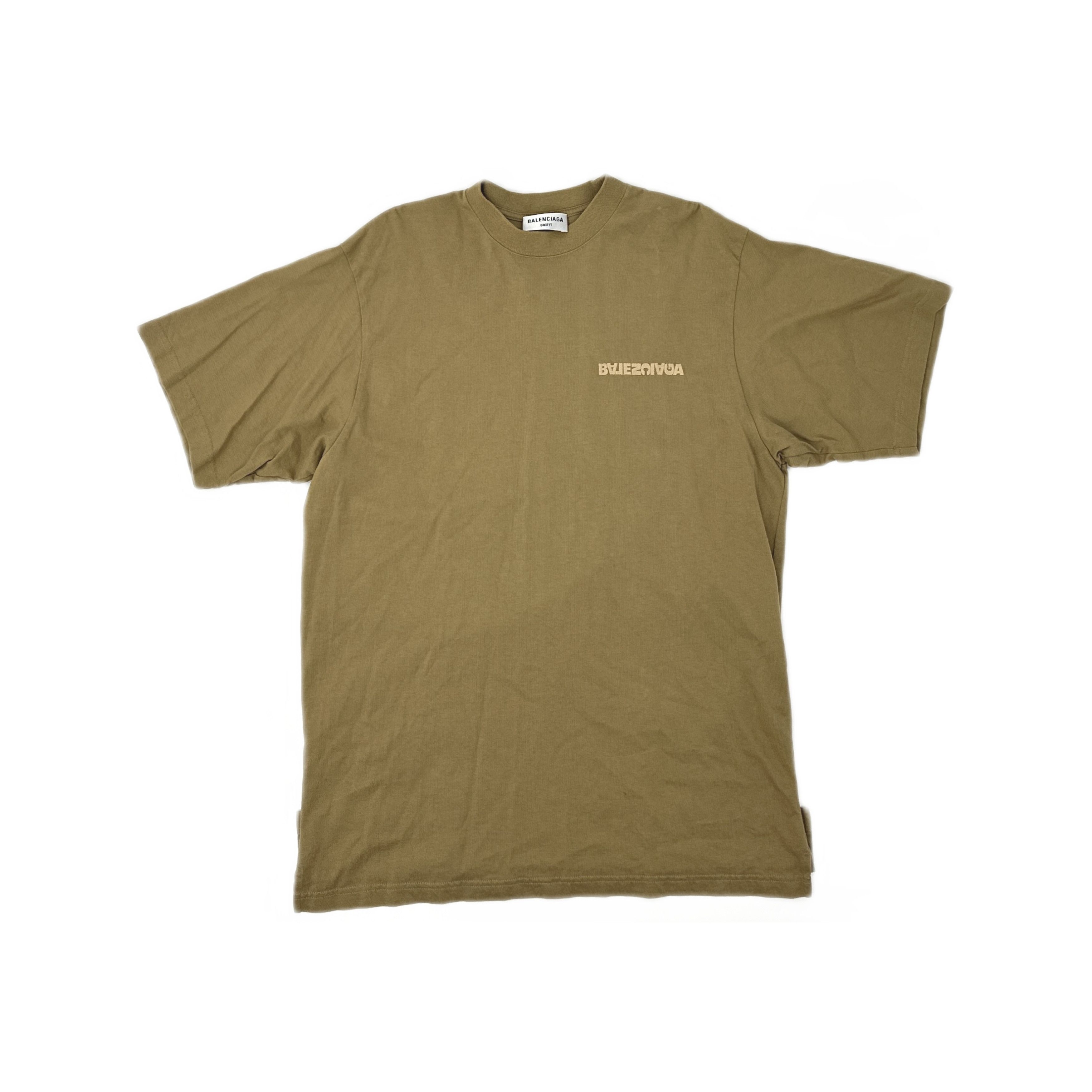 Balenciaga Balenciaga Embroidered Logo T-Shirt Size 1 Size US S / EU 44-46 / 1 - 1 Thumbnail
