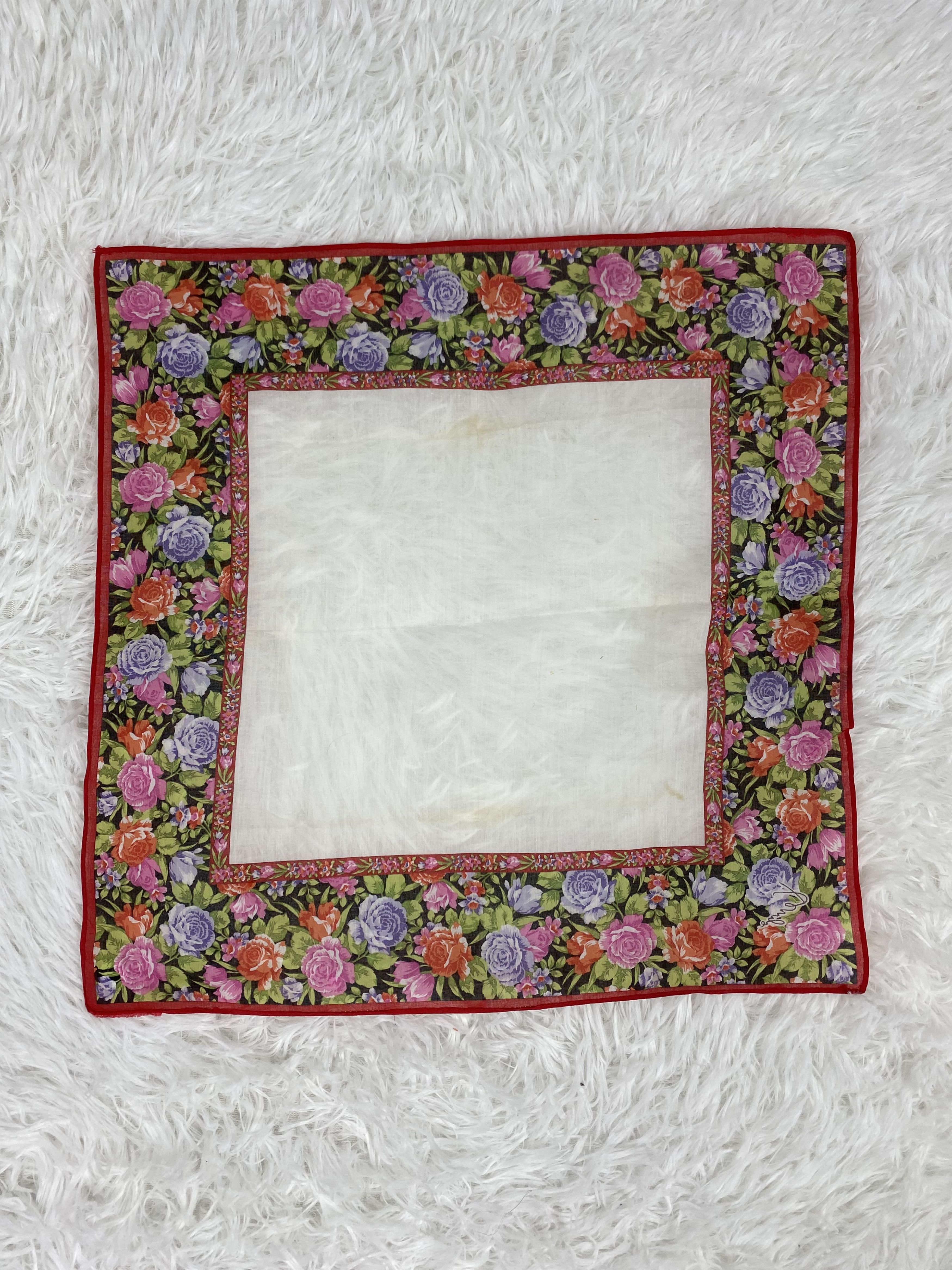Kenzo Vintage Kenzo Handkerchief Neckerchief PH0226 Size ONE SIZE - 4 Thumbnail