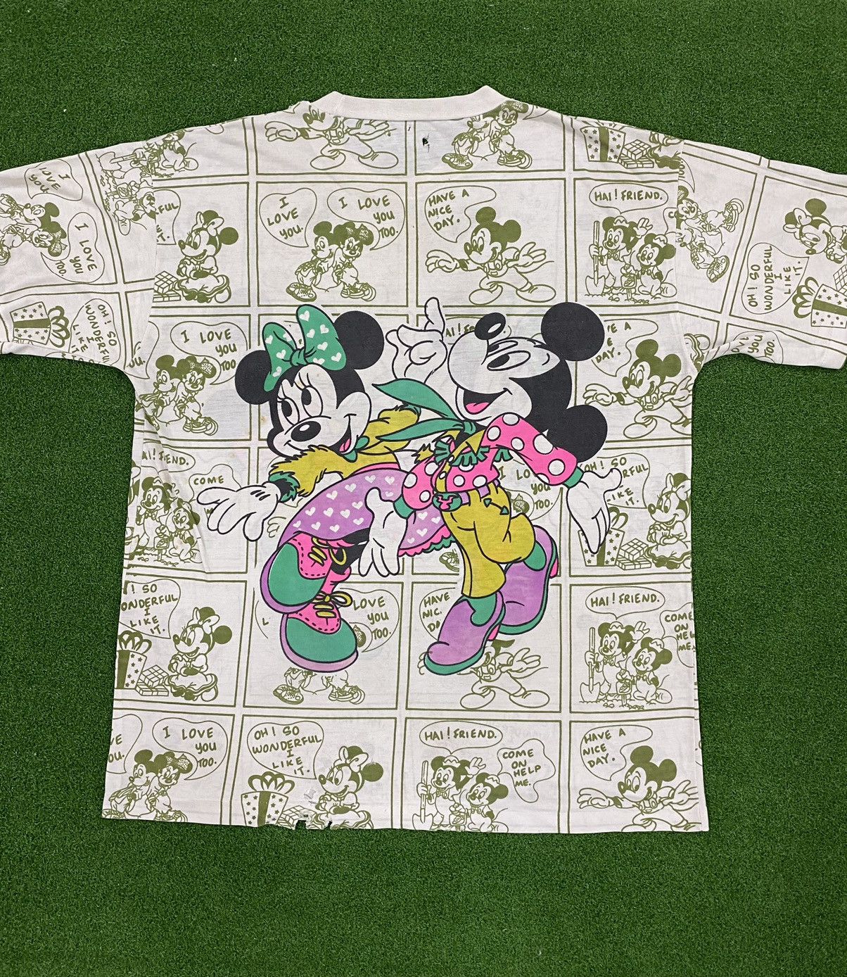 Mickey Mouse × Vintage Mickey Minnie Mouse AOP Size US M / EU 48-50 / 2 - 4 Thumbnail
