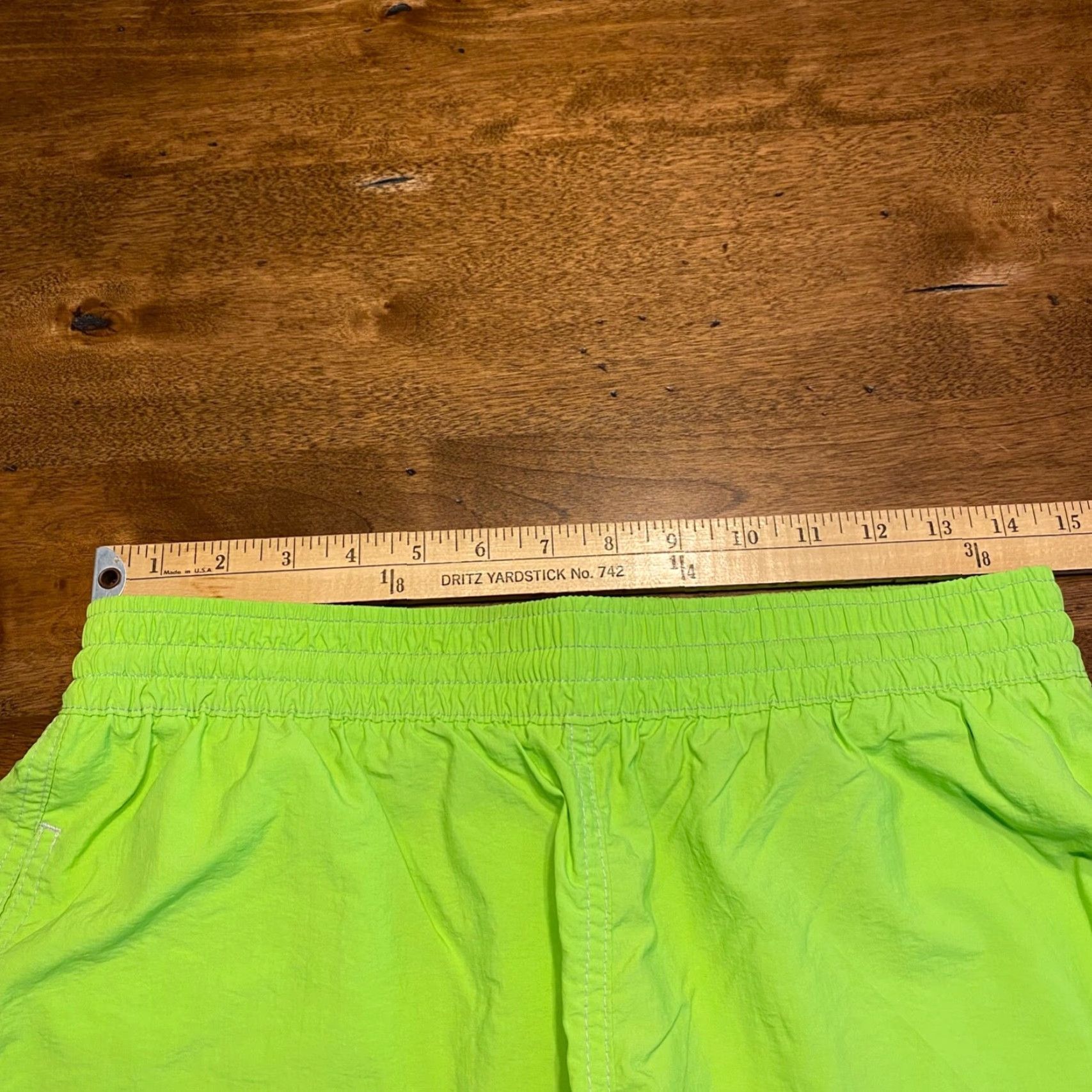 Vintage VINTAGE Sauvage California Swim Trunks Mens L Green Drawstring Board Shorts Beach Sports Men Size US 33 - 5 Thumbnail