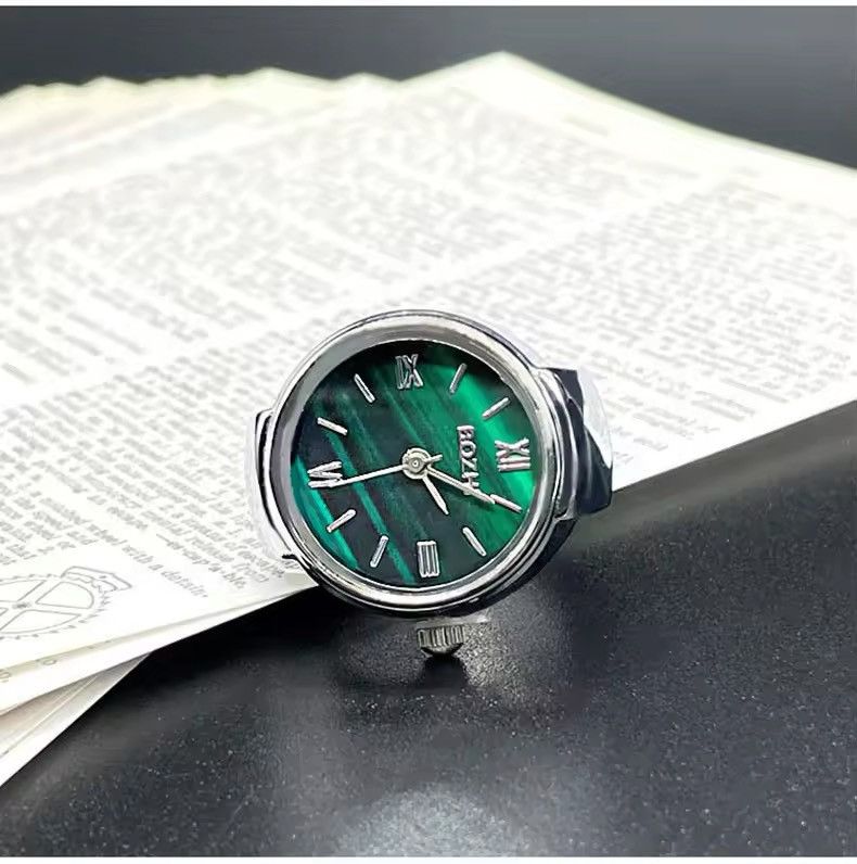Other 3 pieces Vintage Style Finger Watch Ring Size ONE SIZE - 3 Thumbnail