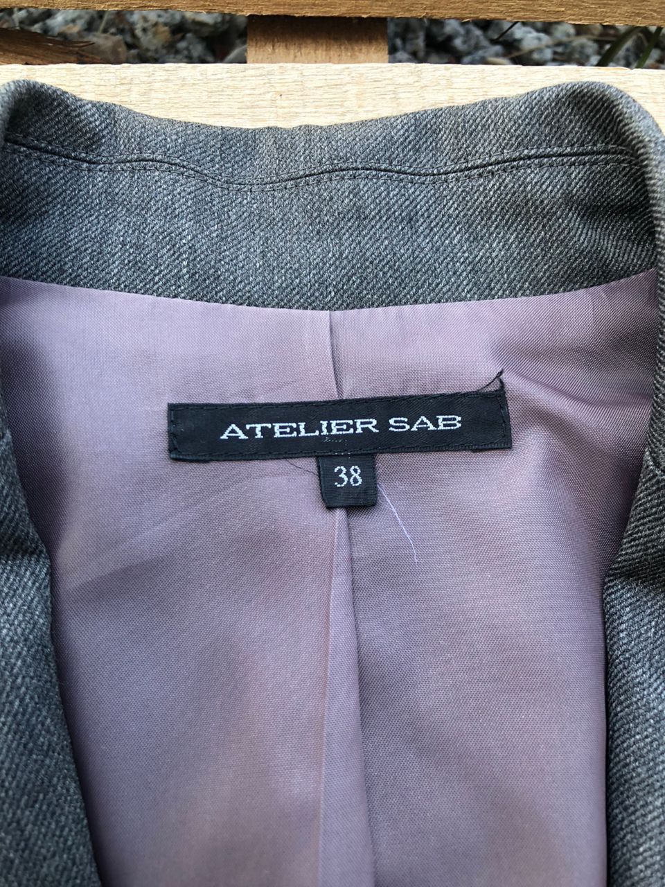 Japanese Brand Atelier Sab Blazer Jacket Size XS / US 0-2 / IT 36-38 - 3 Thumbnail