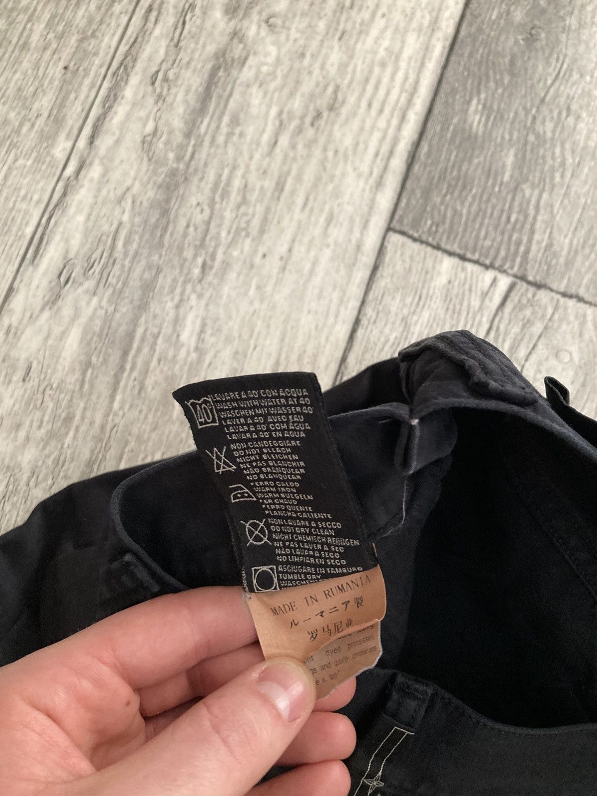 Stone Island × Vintage VIntage stone island denims pants 30 S y2k uk drill drip Size US 30 / EU 46 - 9 Thumbnail