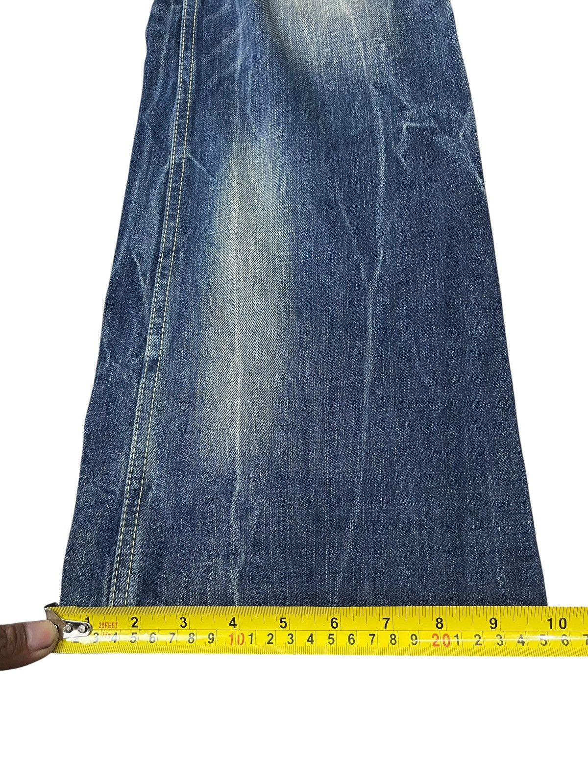Japanese Brand Vintage Red Pepper Style By LBD Flare Jeans Streetwear Size US 31 - 10 Thumbnail