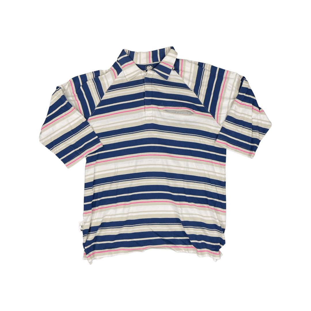 Undercover striped polo shirt SS01