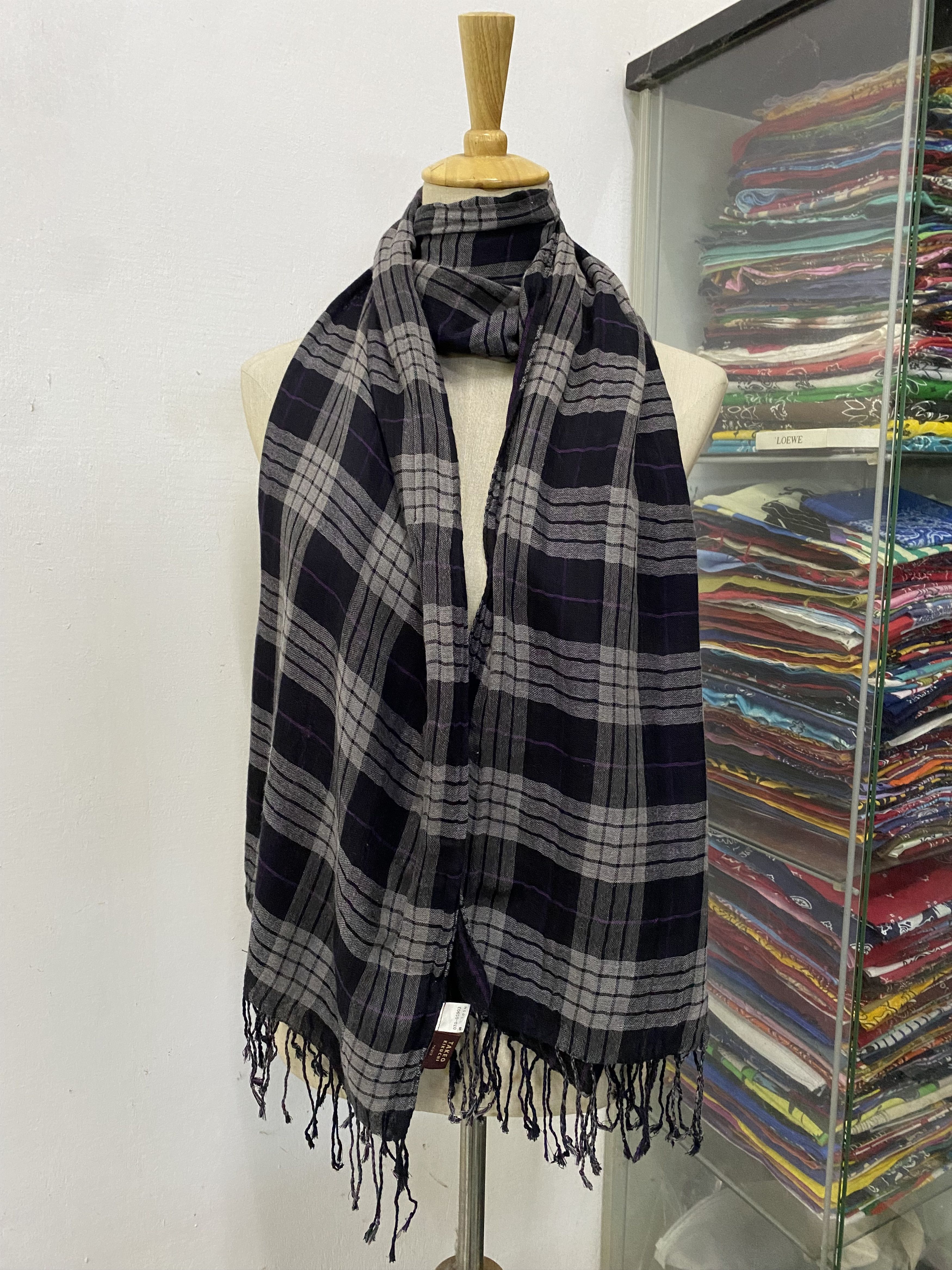 Takeo Kikuchi × Vintage Takeo Kikuchi Scarf / Muffler / Neckwear Size ONE SIZE - 1 Thumbnail