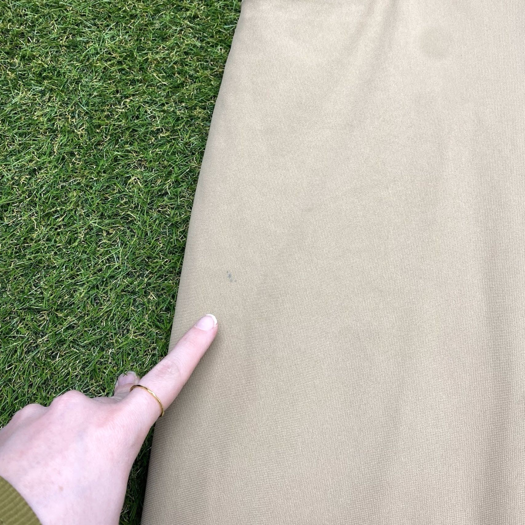 Vintage VRST Pants Mens 36x32 Beige Performance Tech Chino Stretch Slacks Straight Size US 36 / EU 52 - 3 Thumbnail