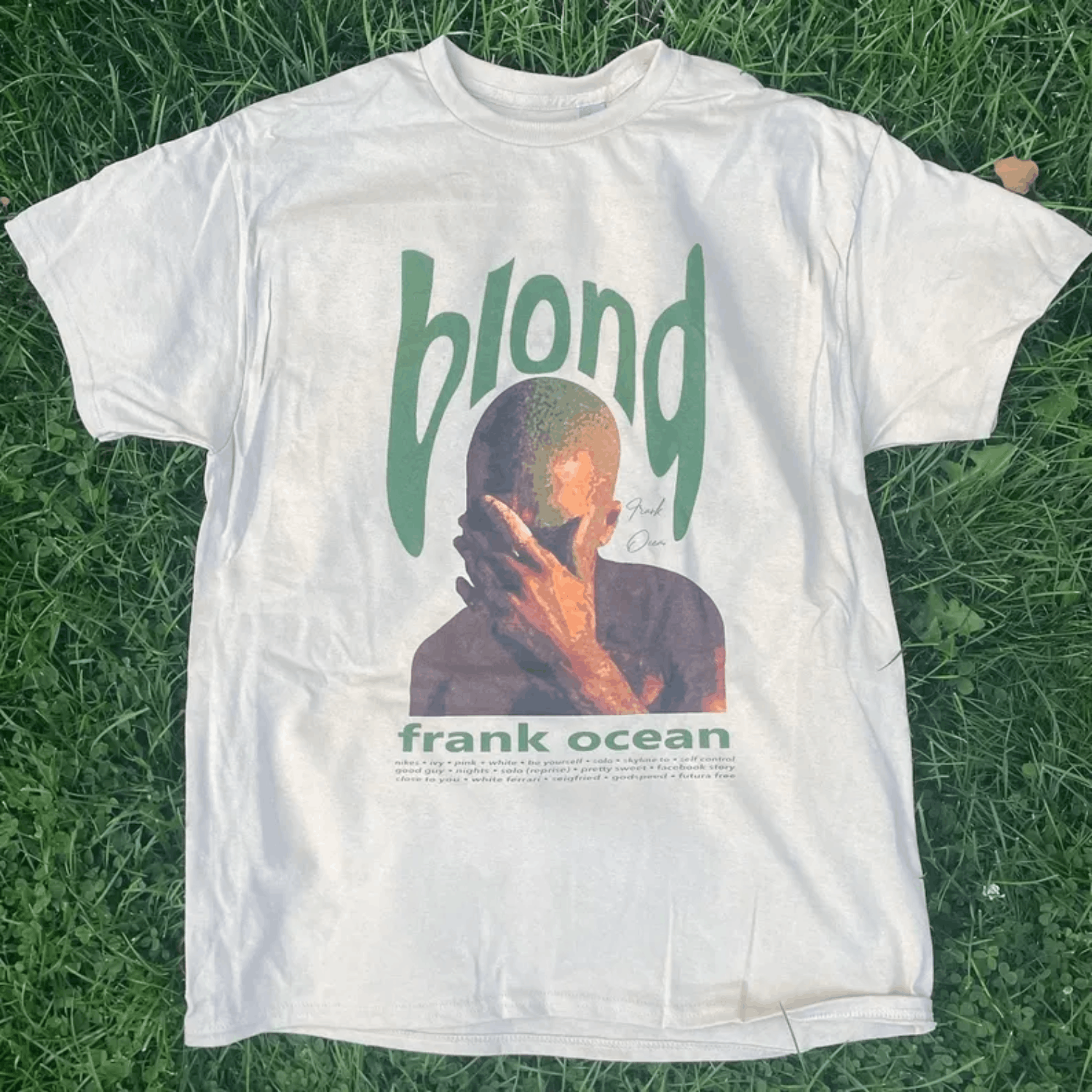 Rap Tees × Vintage Blond T shirt, Frank Shirt, Rap Shirt, Streetwear Shirt Size US L / EU 52-54 / 3 - 1 Thumbnail
