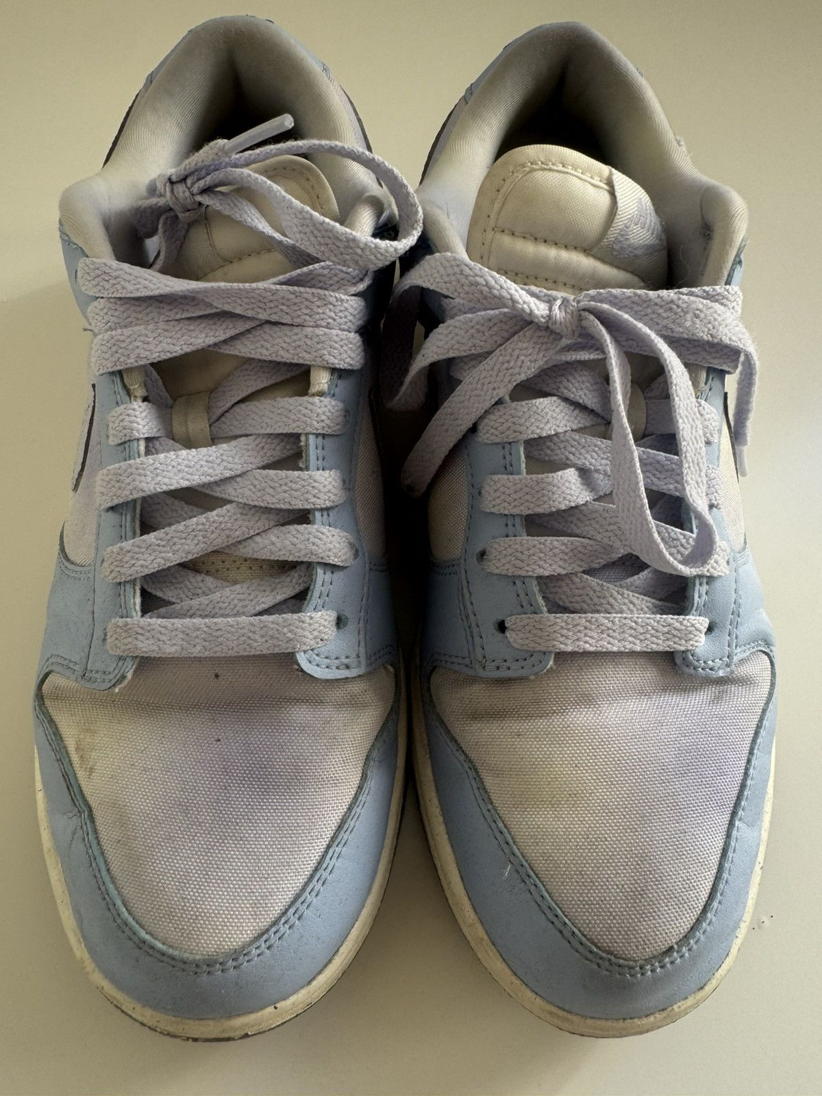 Nike Nike Wmns Dunk Low “Blue Airbrush” / Blue Canvas Size US 9 / IT 39 - 4 Thumbnail