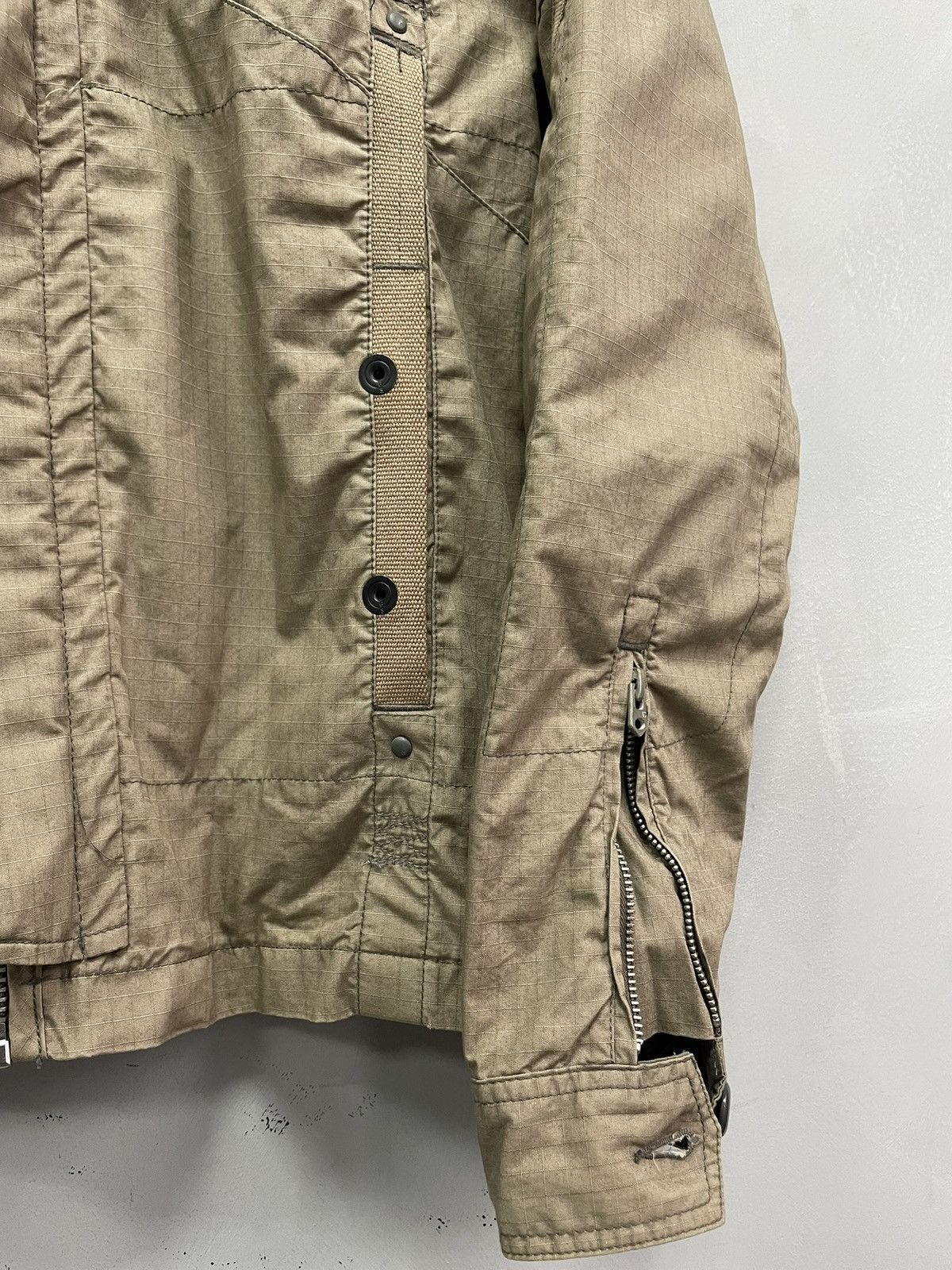 G-Star G-Star Raw Military Utility Jacket Field Style Zipper Cuffs Size US M / EU 48-50 / 2 - 4 Thumbnail