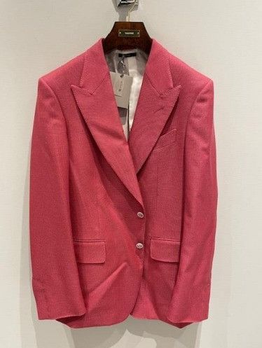 Tom Ford o1w1db10625 JHSP02 Jacket in Red Size US XL / EU 56 / 4 - 1 Thumbnail