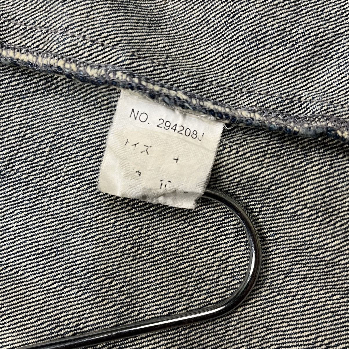 If Six Was Nine 2000s Jackrose - Crash Denim Cross Patch Jacket Size US M / EU 48-50 / 2 - 12 Thumbnail