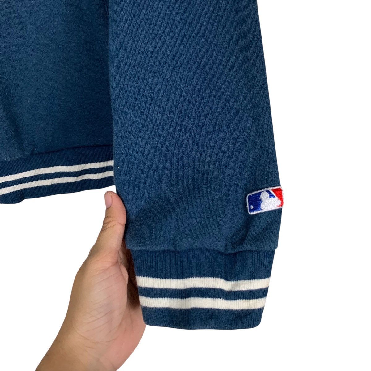 MLB MLB LA DODGERS Spellout Big Logo Sweater #1439-C65 Size US L / EU 52-54 / 3 - 13 Thumbnail