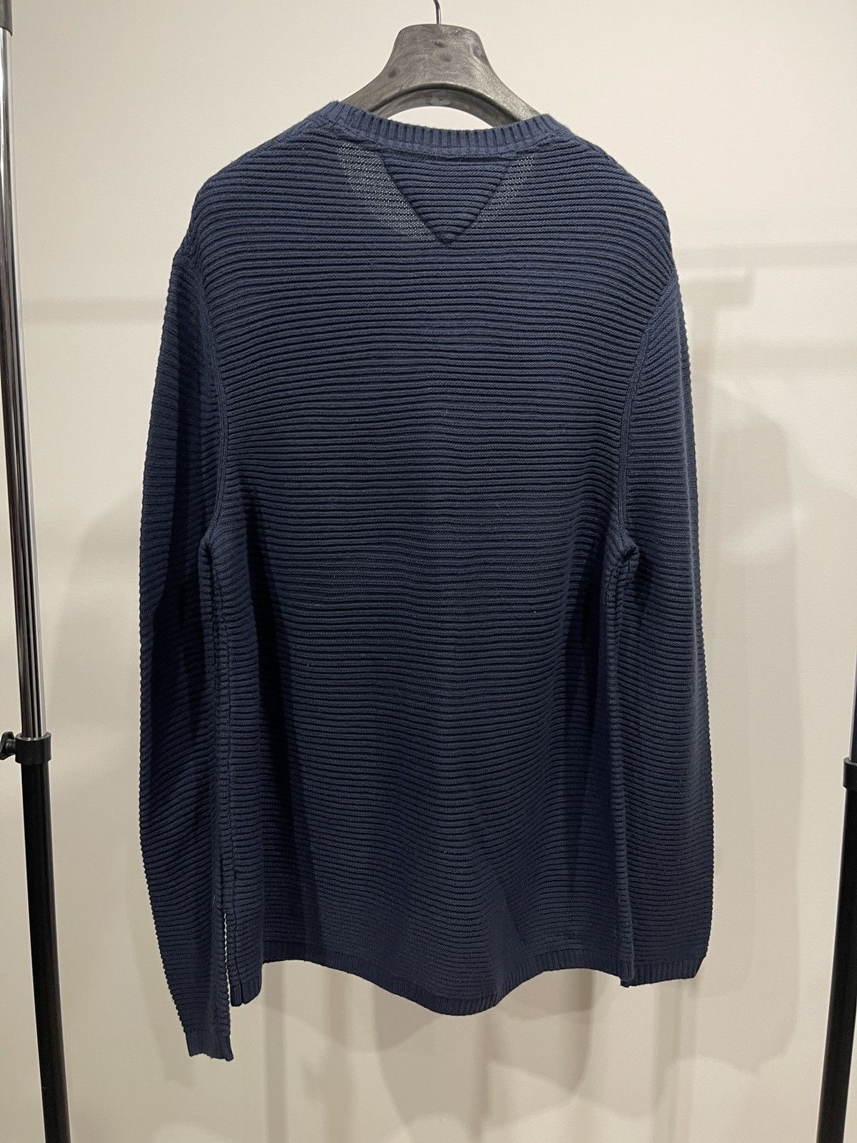 Tommy Hilfiger Tommy Hilfiger blue sweater sweatshirt logo Size US L / EU 52-54 / 3 - 4 Thumbnail