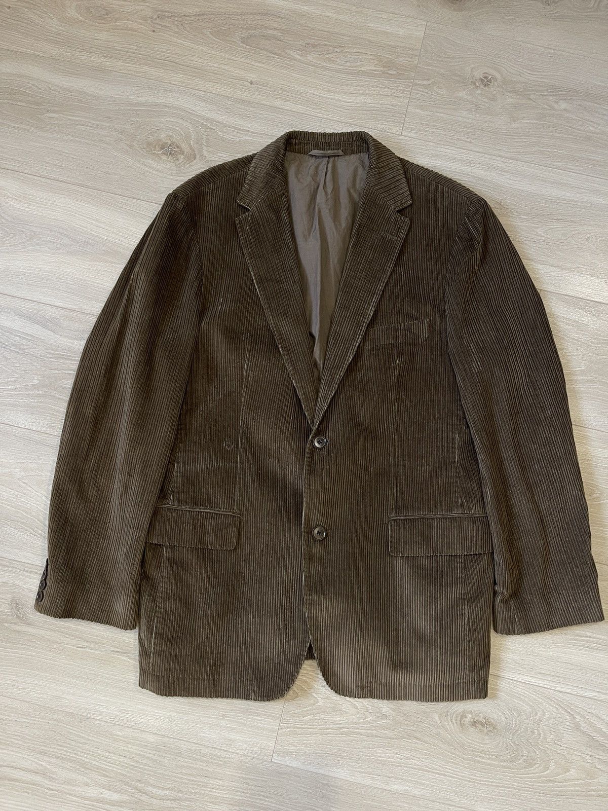 Hugo Boss Vintage Hugo boss corduroy blazer classic jacket 40R Size 40R - 10 Thumbnail