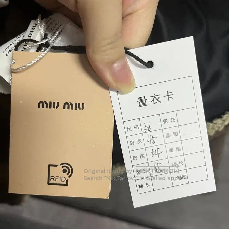 Miu Miu Miu Miu Brown Shearling Women's Jacket . Size S / US 4 / IT 40 - 4 Thumbnail