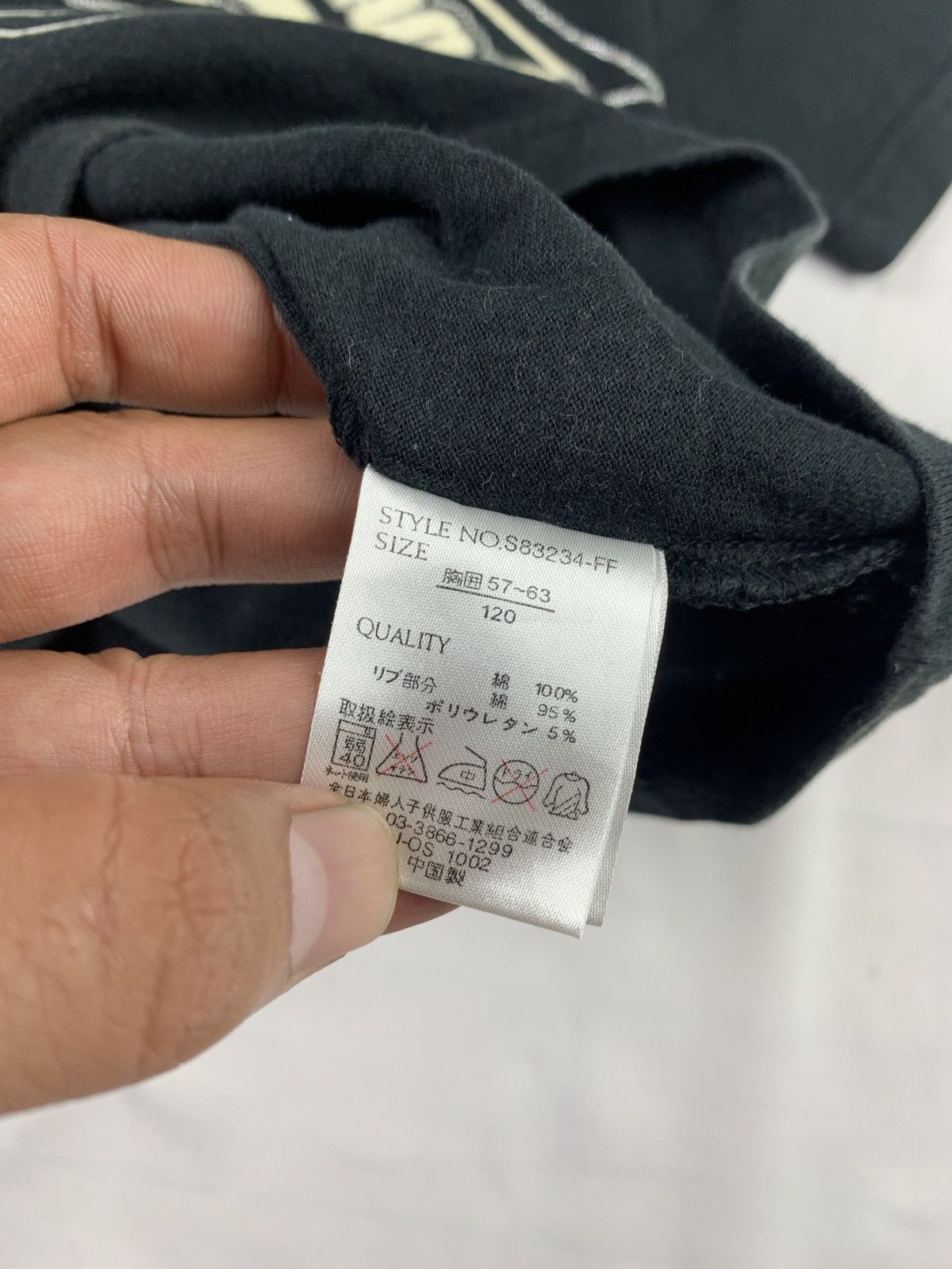 Japanese Brand y2k Dack Dive Black Stars Pop Icon Glitters Graphic Baby Tee Size S / US 4 / IT 40 - 14 Thumbnail