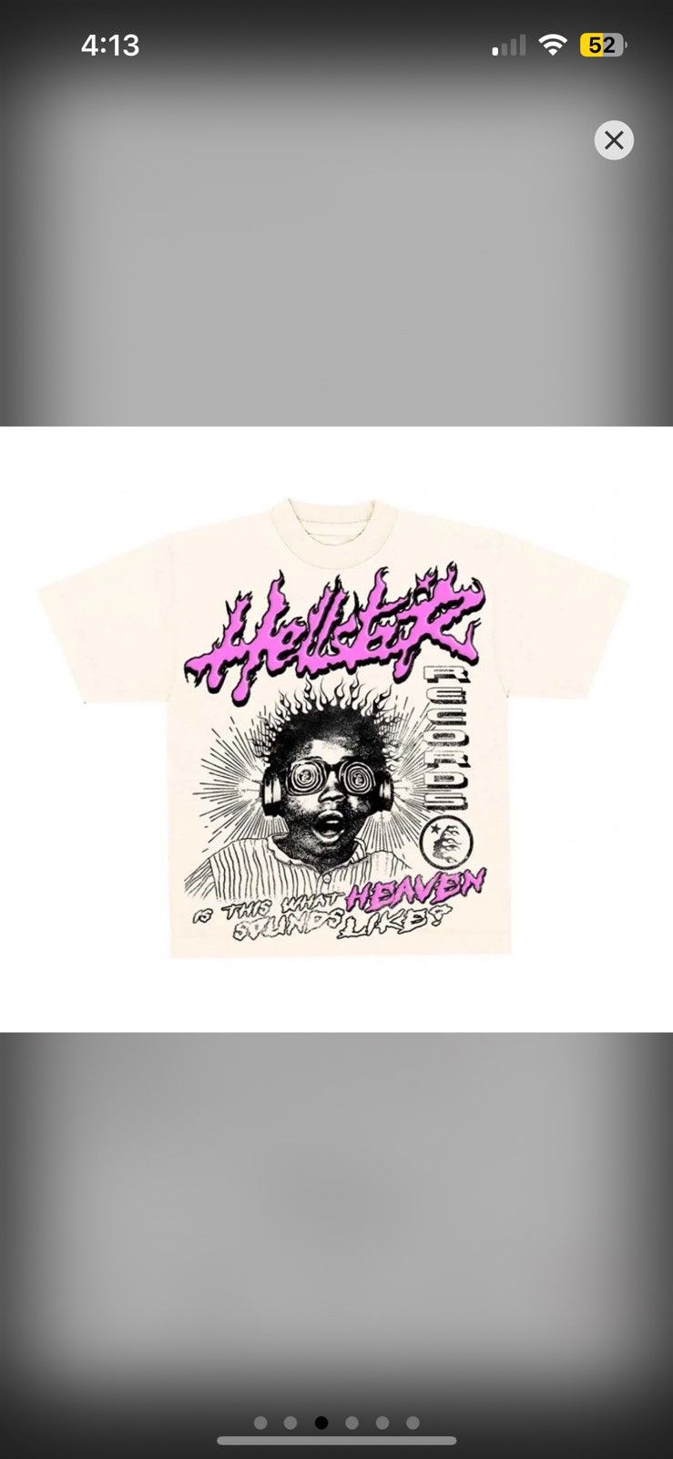 HELLSTAR Hellstar Sounds Like Heaven Tee Size US L / EU 52-54 / 3 - 1 Thumbnail
