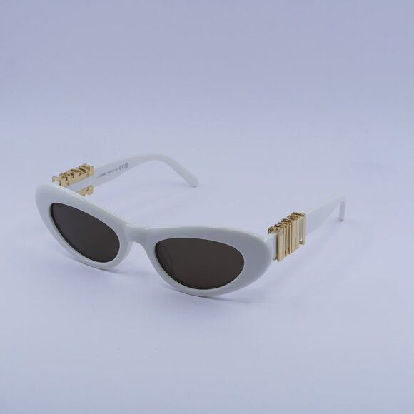 Loewe Loewe LW40156U 25E Sunglasses Ivory Cat Eye Frame, Brown Size ONE SIZE - 1 Thumbnail