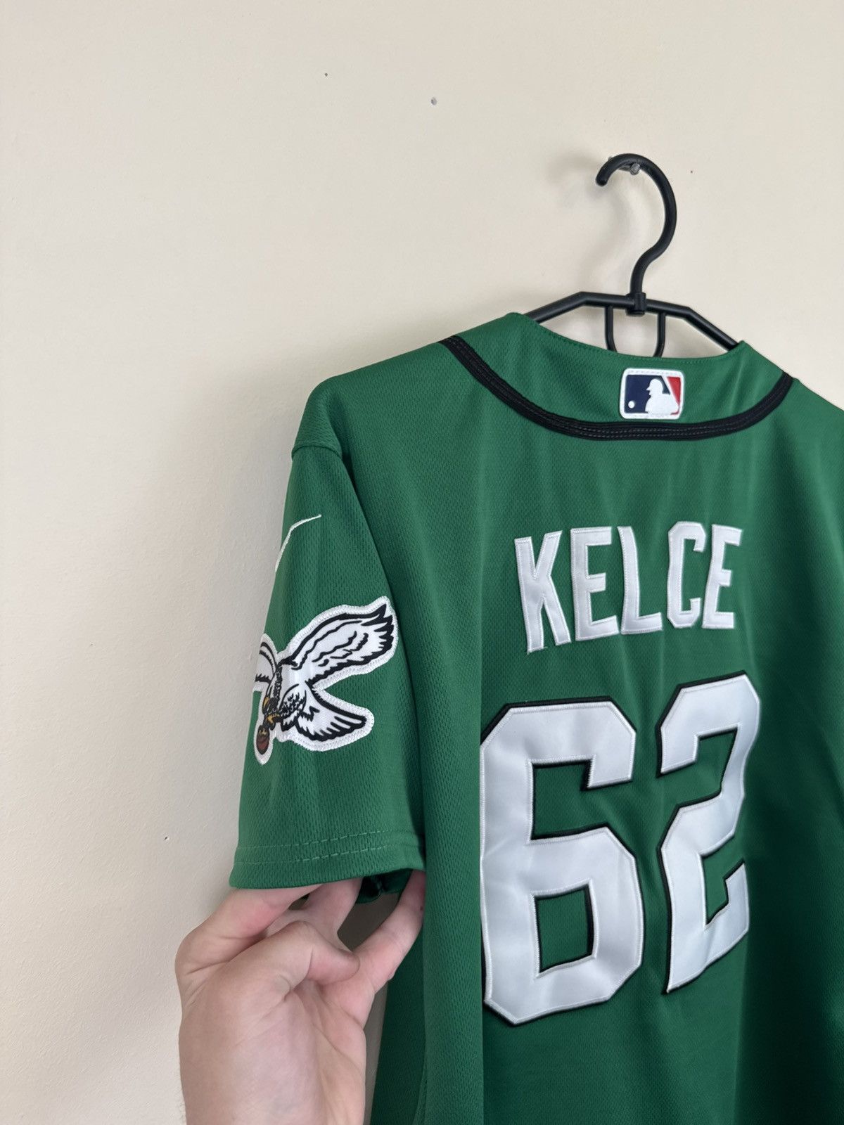 Nike Nike Jason Kelce Green Philadelphia Eagles Women S Baseball Size US S / EU 44-46 / 1 - 13 Thumbnail