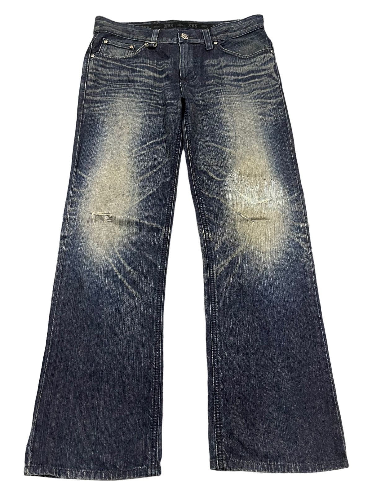 Edwin Exclusive Vintage Edwin XVS Blue Wash Style Baggy Jeans Size US 32 / EU 48 - 1 Thumbnail