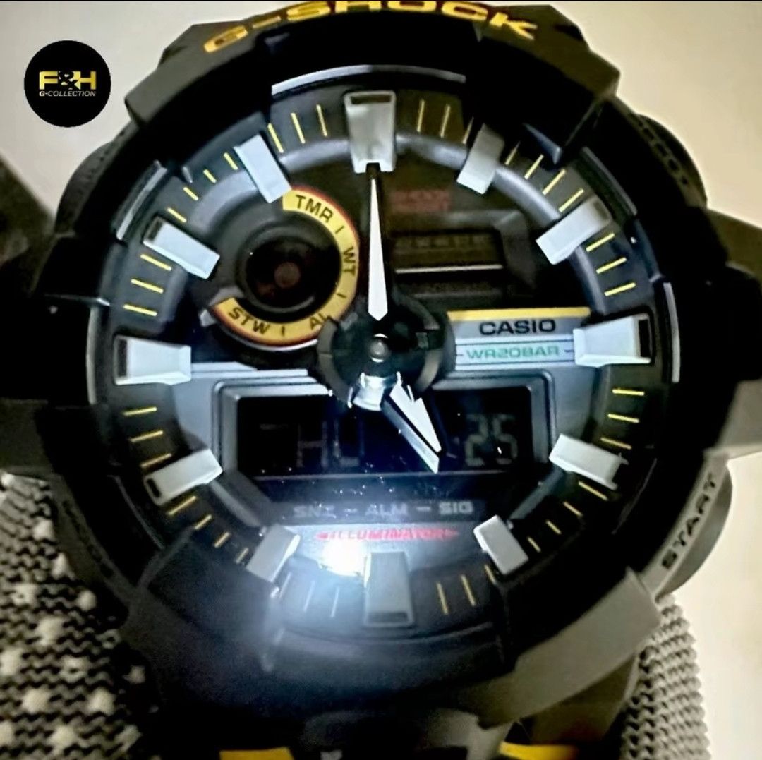 Casio × G Shock Casio G Shock GA-700MT-1A9 Size ONE SIZE - 8 Thumbnail